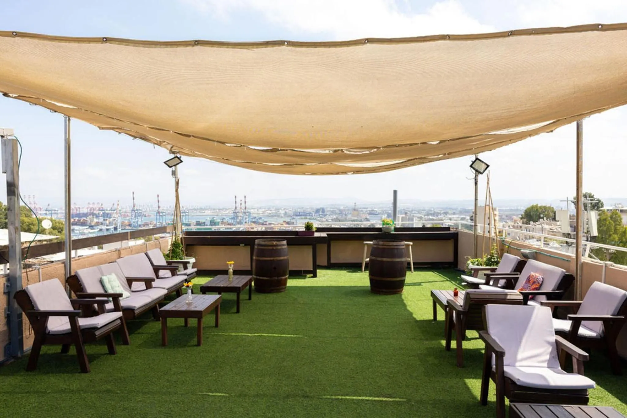 Balcony/Terrace in Hotel Loui Talpiot