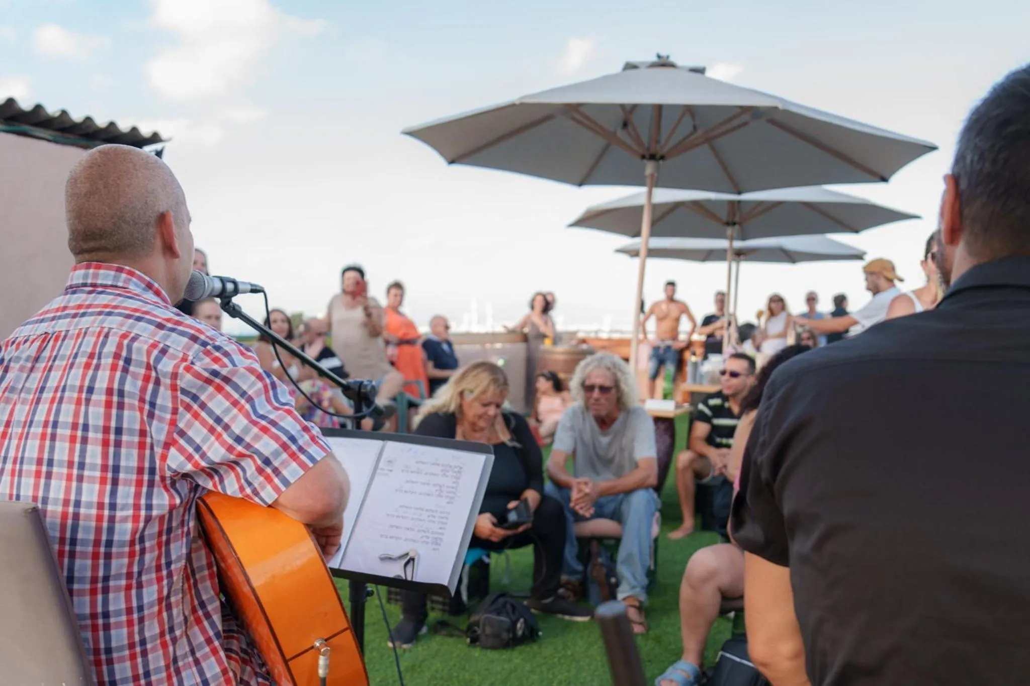 Garden in Hotel Loui Talpiot