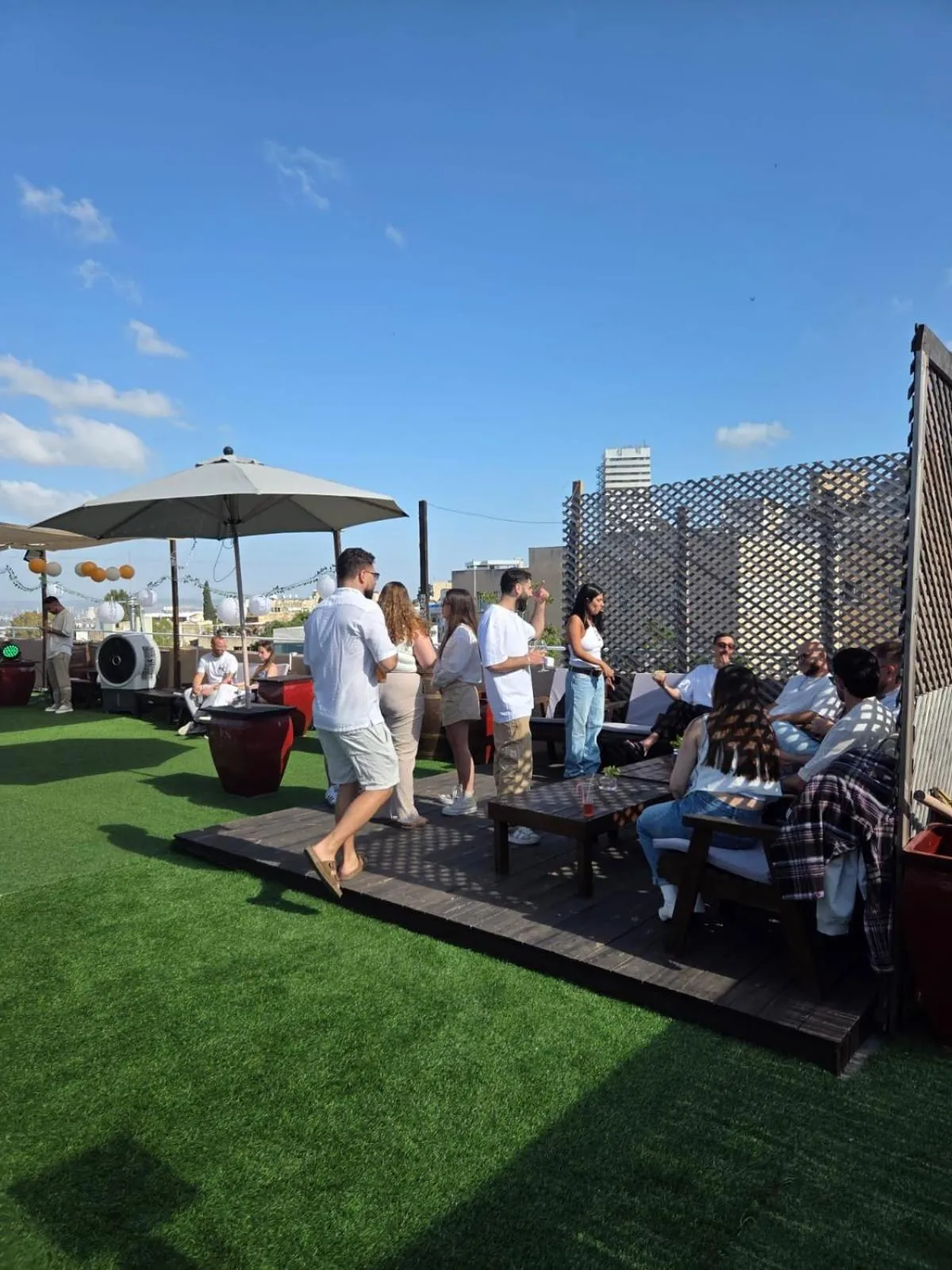 Balcony/Terrace in Hotel Loui Talpiot