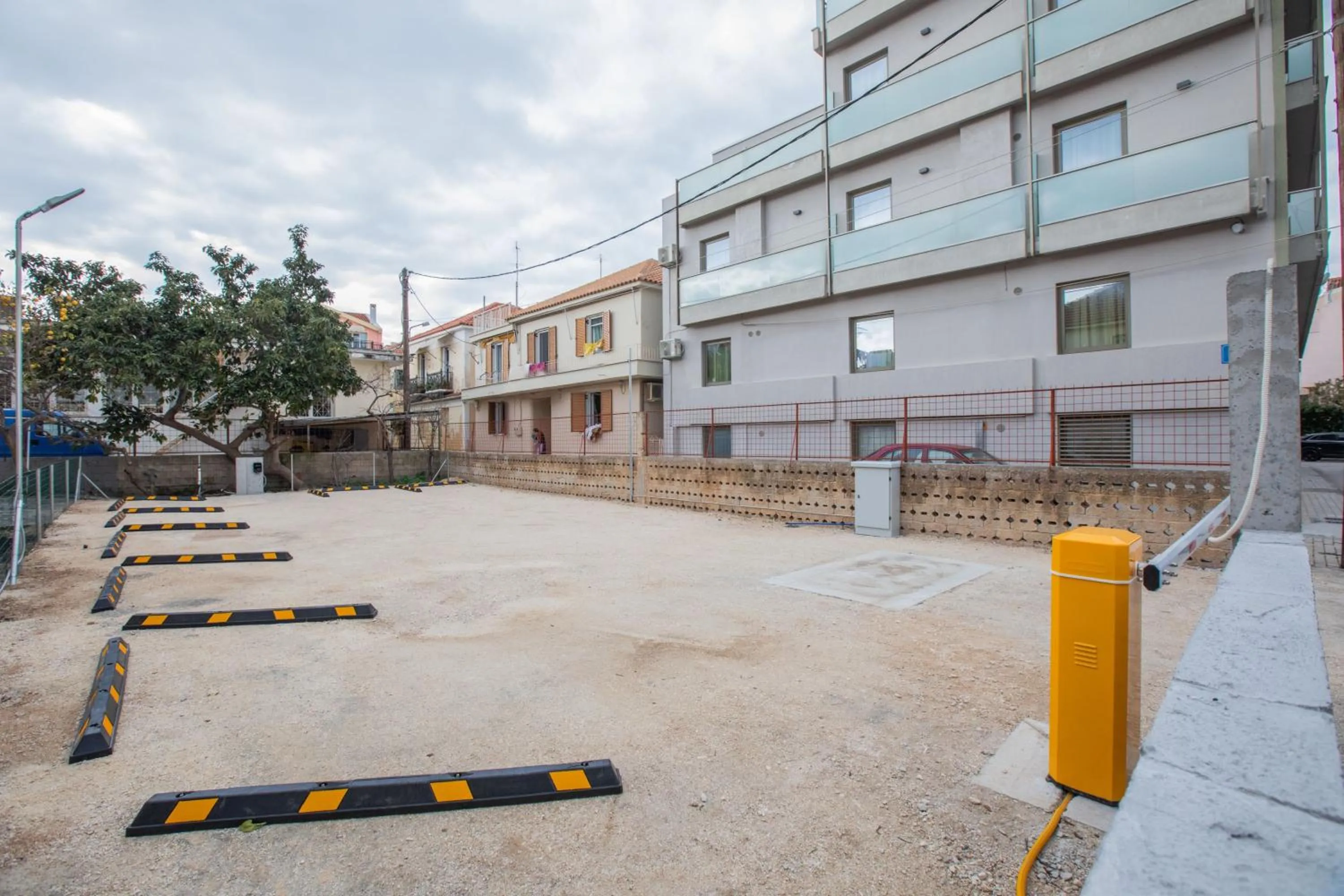 Parking in Mouikis Hotel Kefalonia