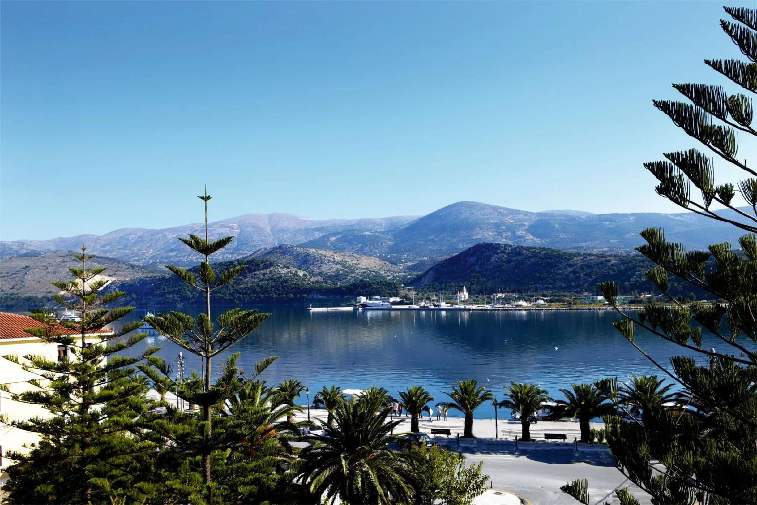 Natural landscape in Mouikis Hotel Kefalonia