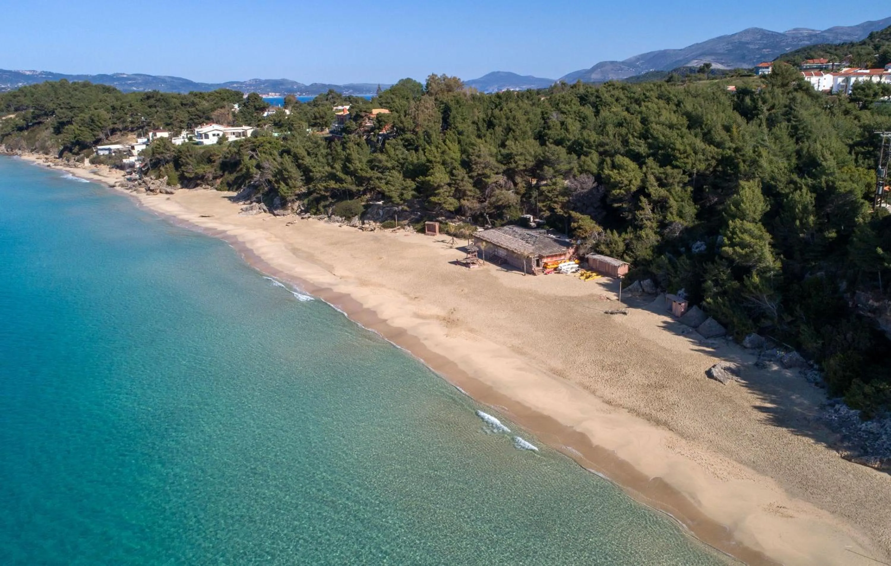 Beach in Mouikis Hotel Kefalonia