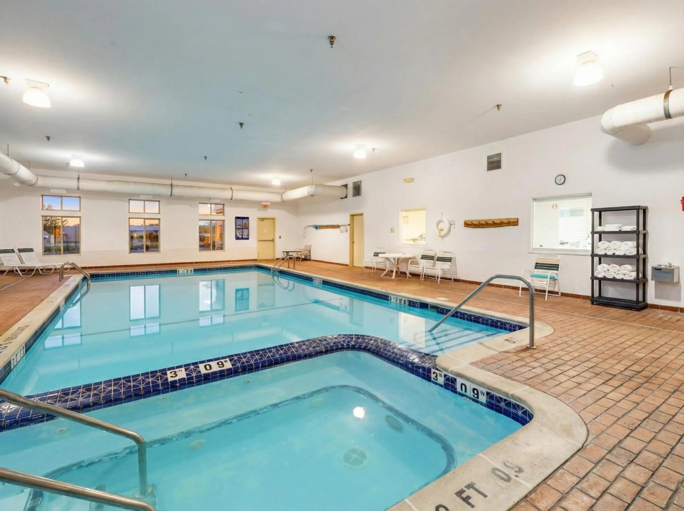 Hot Tub in Pellston Lodge