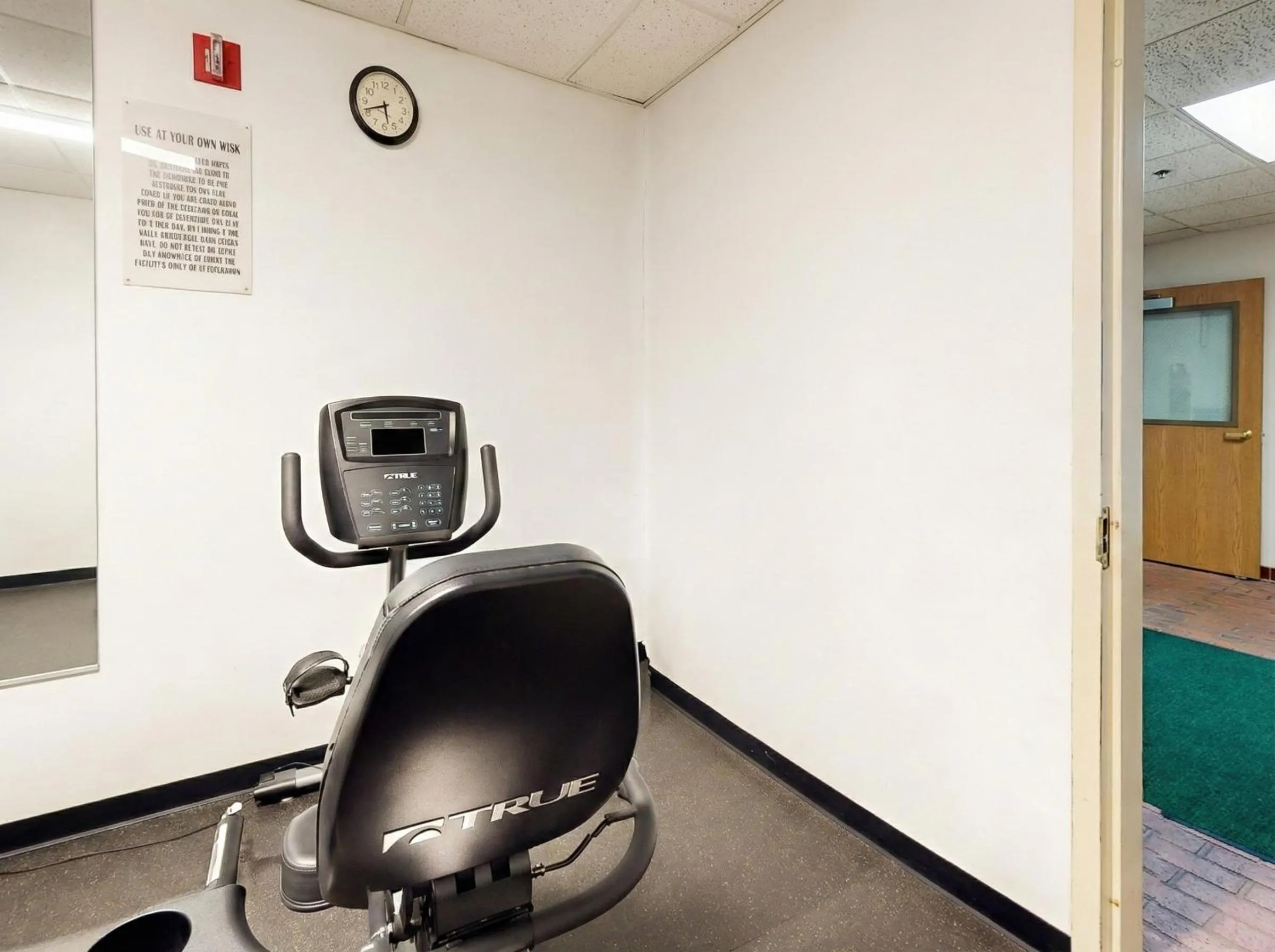 Fitness centre/facilities in Pellston Lodge