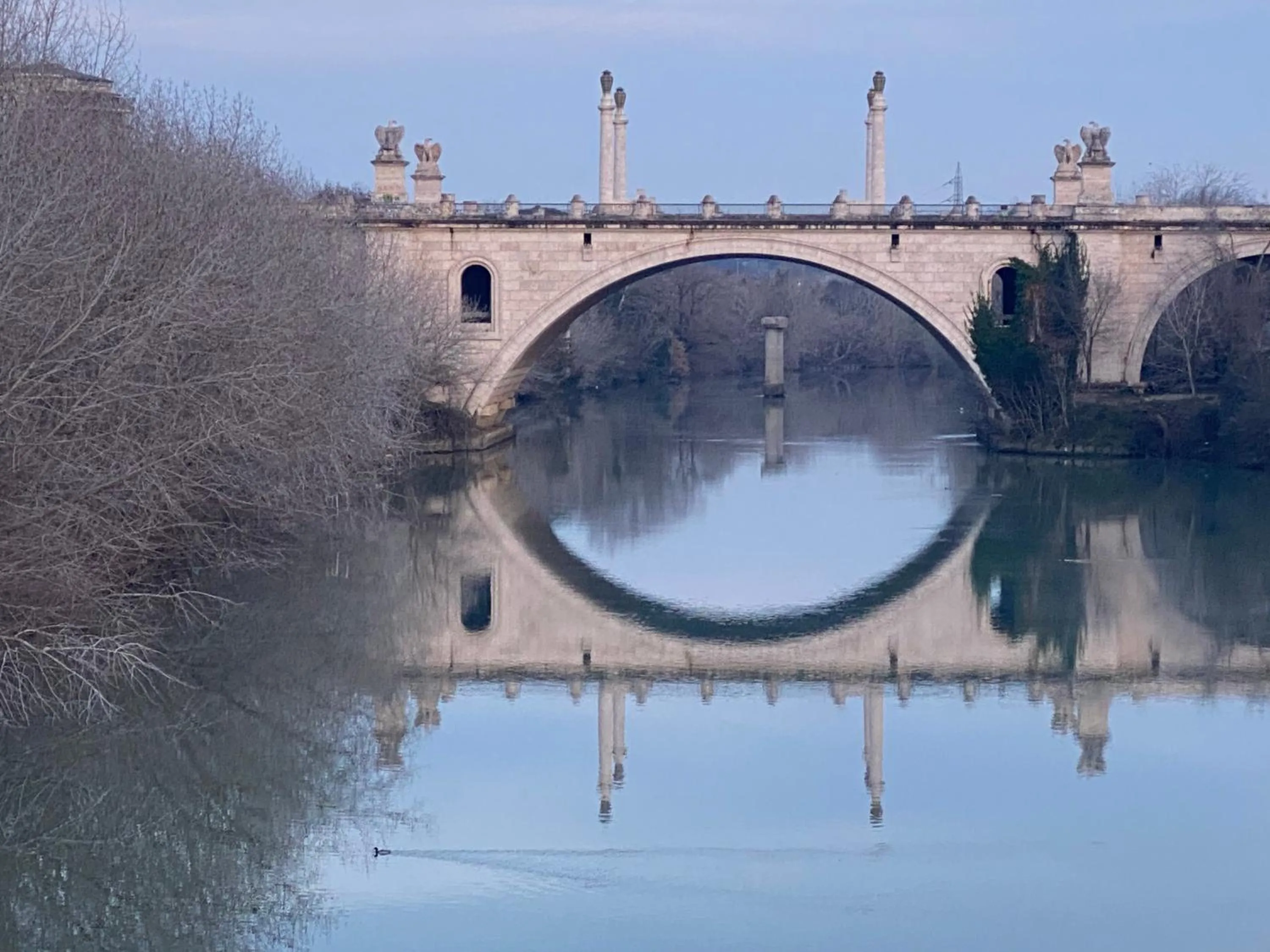 River view in Domum Vaticani