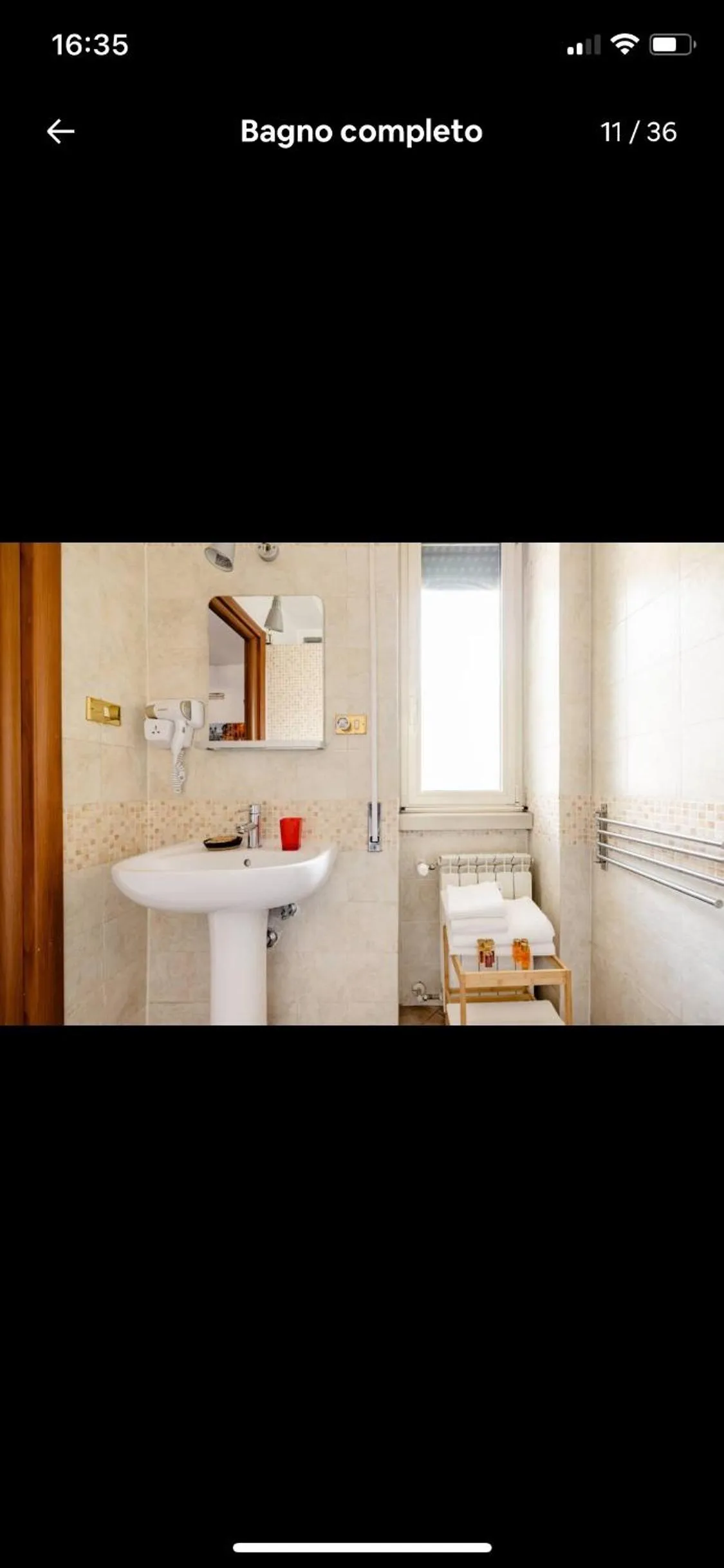 Bathroom in Domum Vaticani