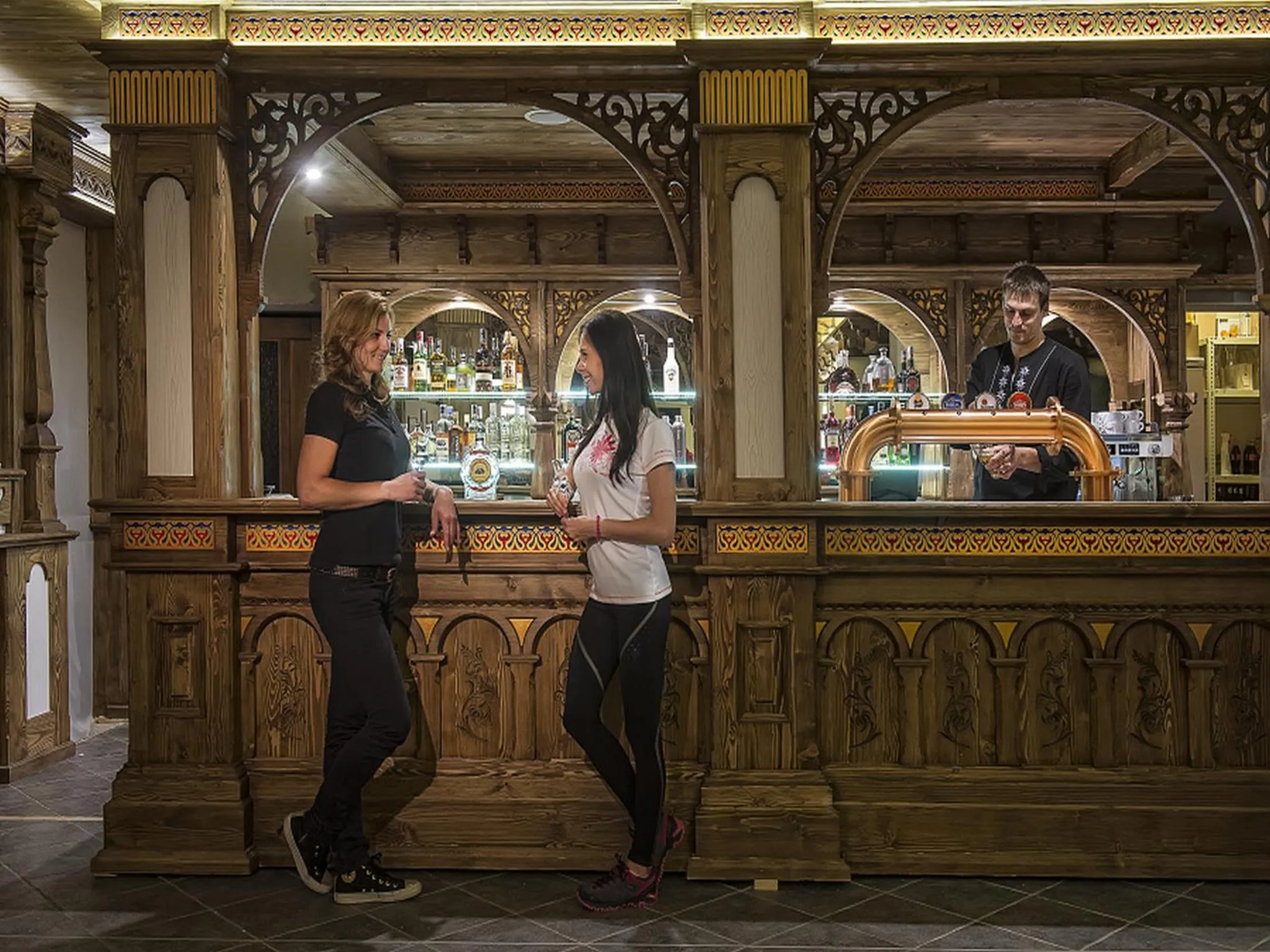 Lounge or bar in Grand Hotel**** Bachledka Strachan