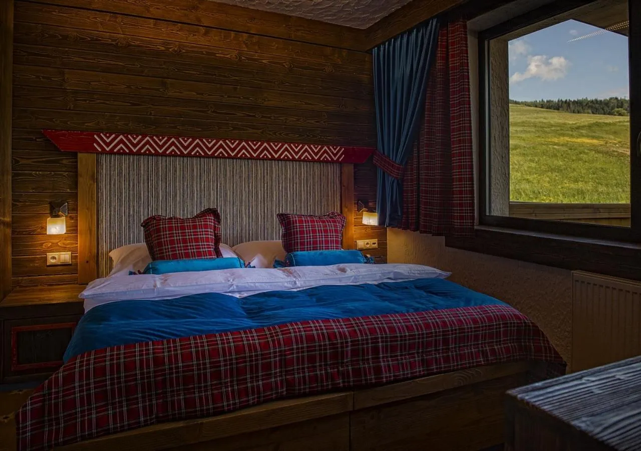 Decorative detail, Bed in Grand Hotel**** Bachledka Strachan