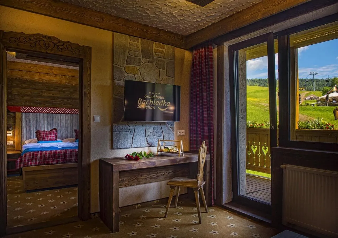 Balcony/Terrace in Grand Hotel**** Bachledka Strachan