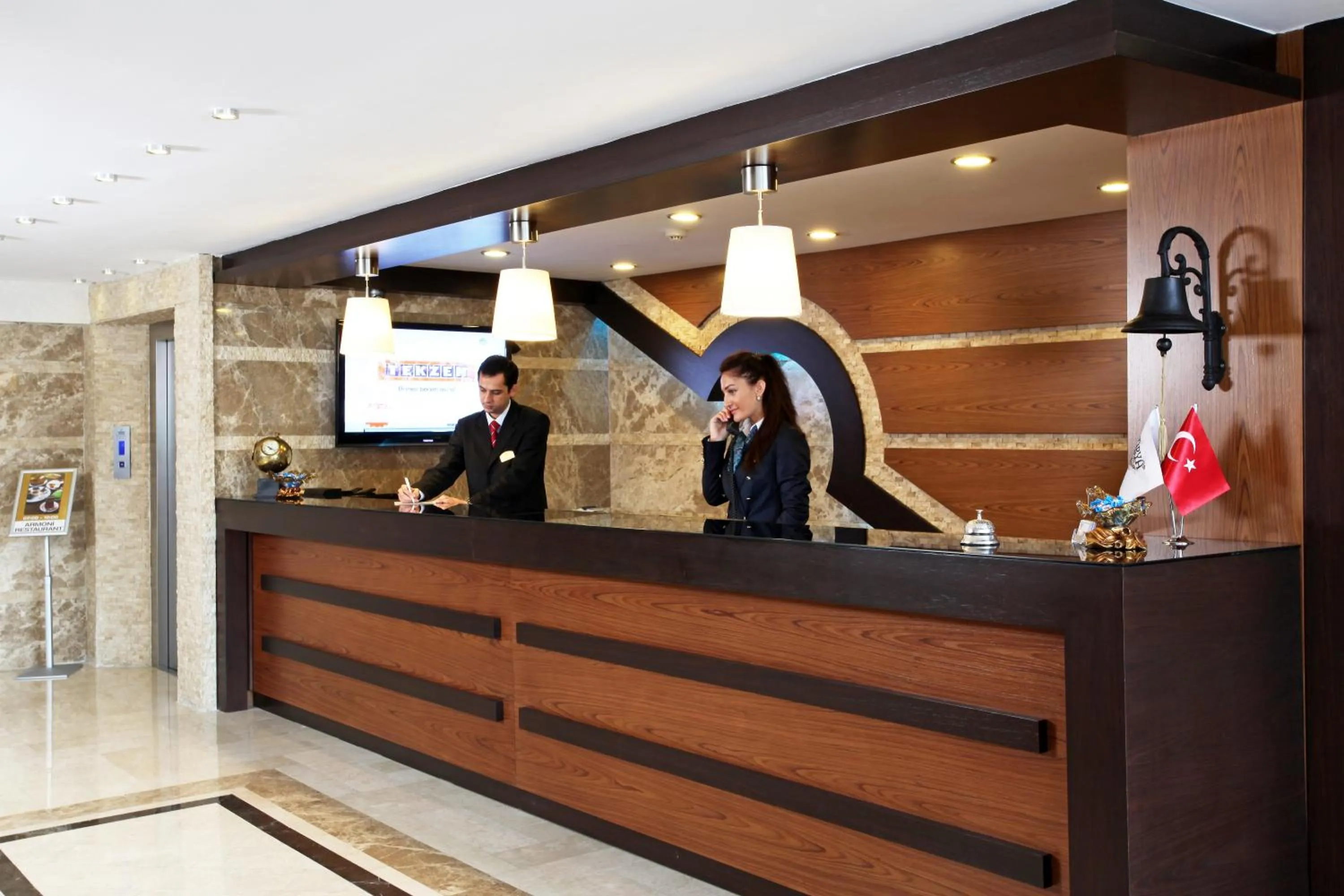 Lobby or reception in Arya Hotel Sakarya