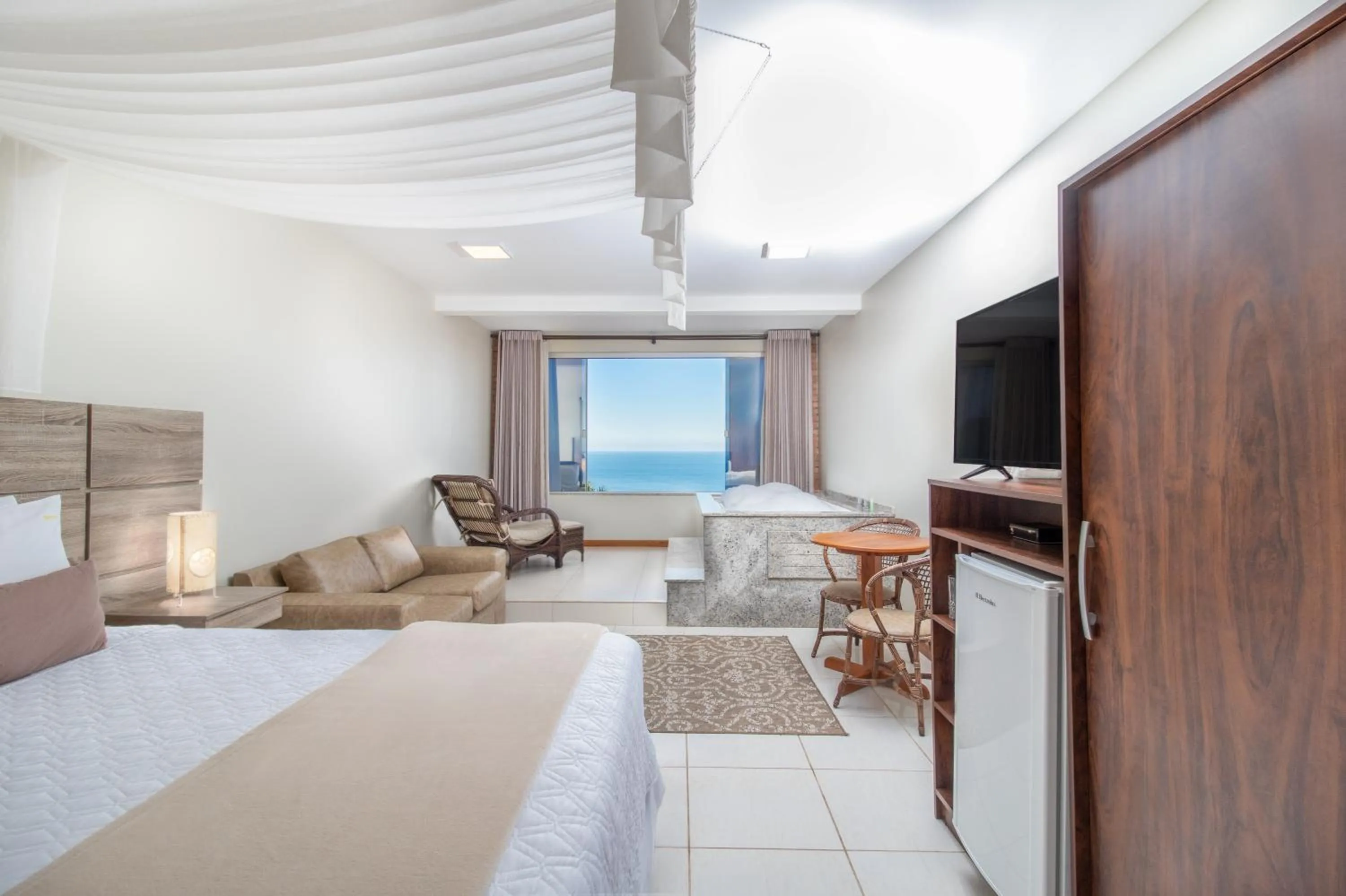 Bedroom, Bed in Pousada Rêmora