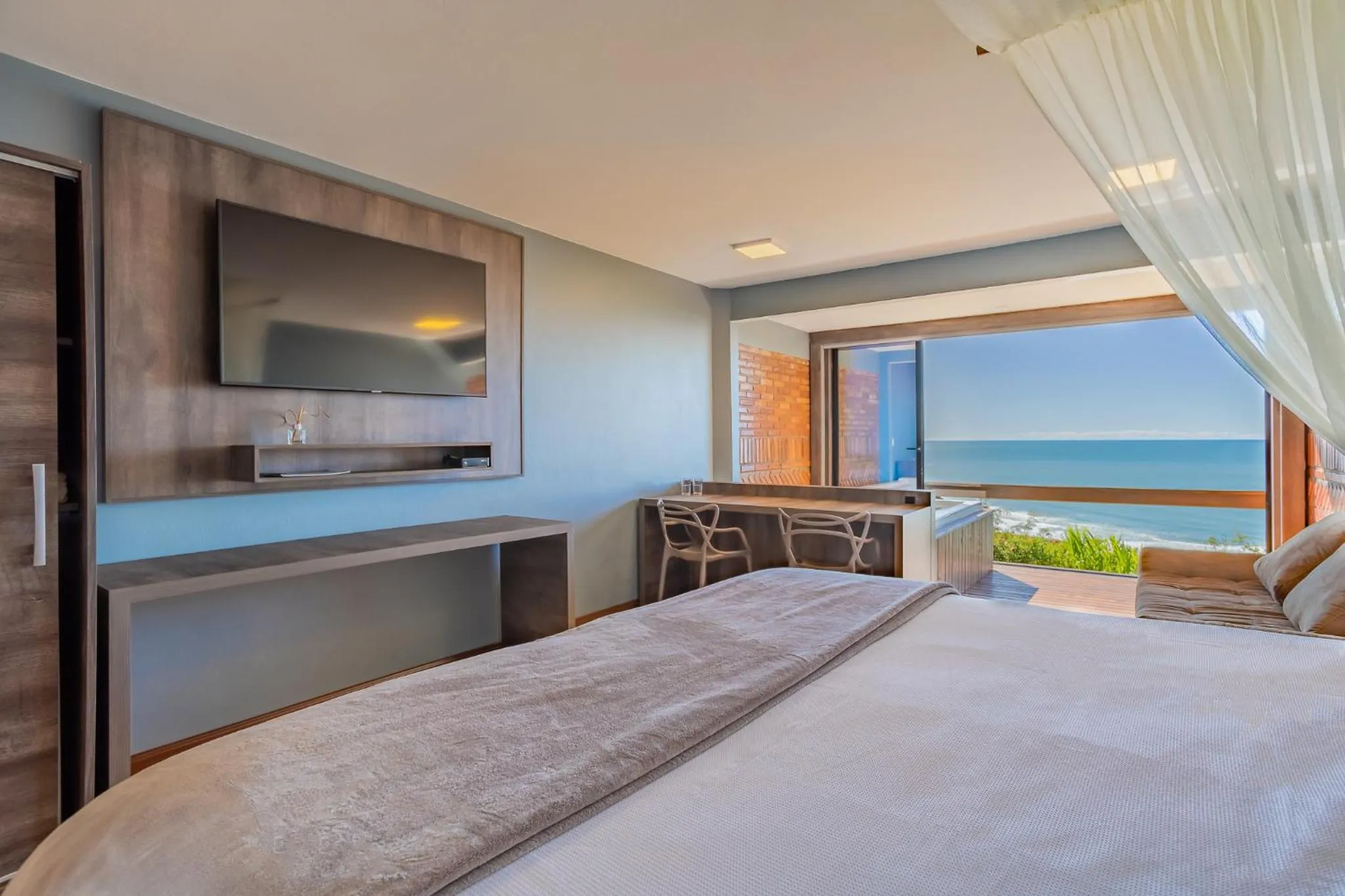 Bedroom, Bed in Pousada Rêmora