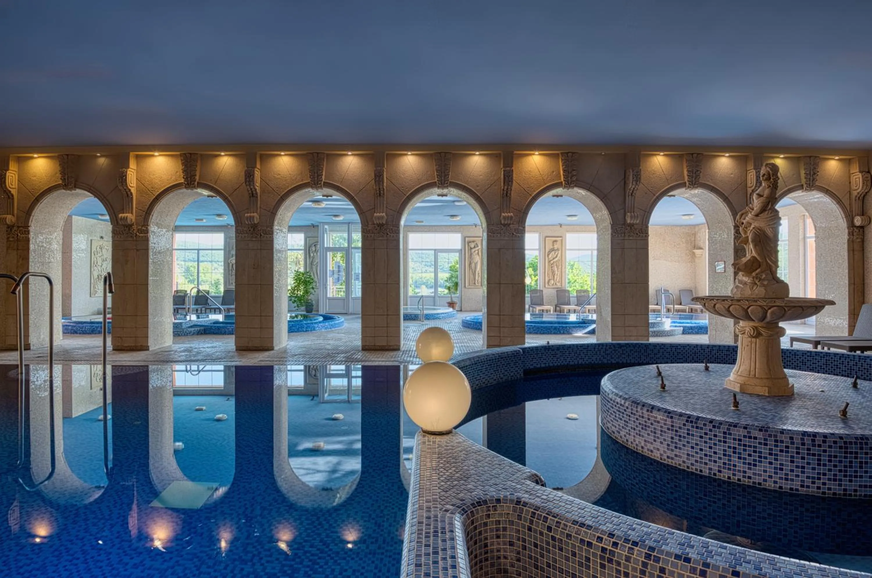 Spa and wellness centre/facilities in Hotel Bellevue Esztergom