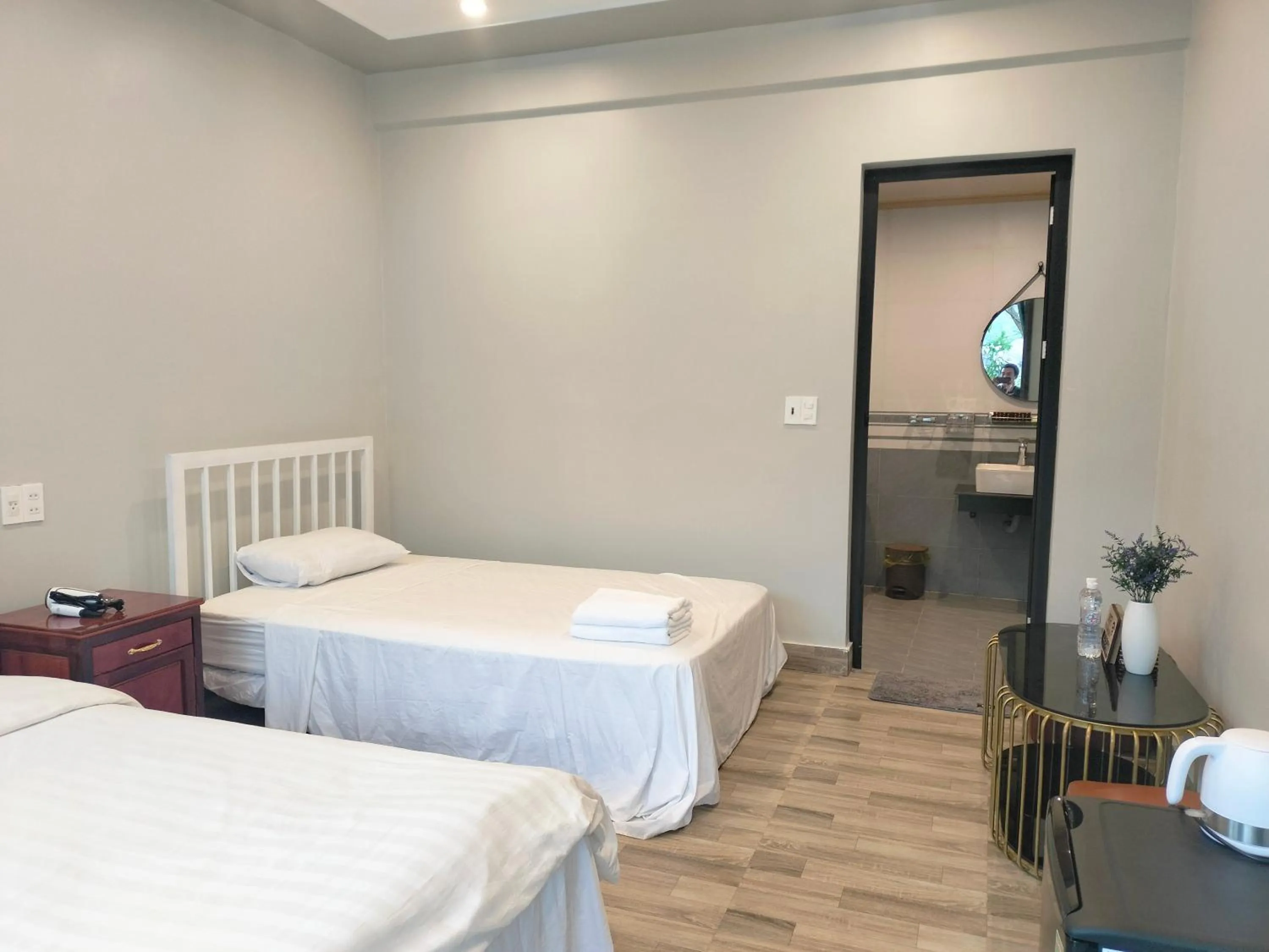 Bed in Carambola Bungalow