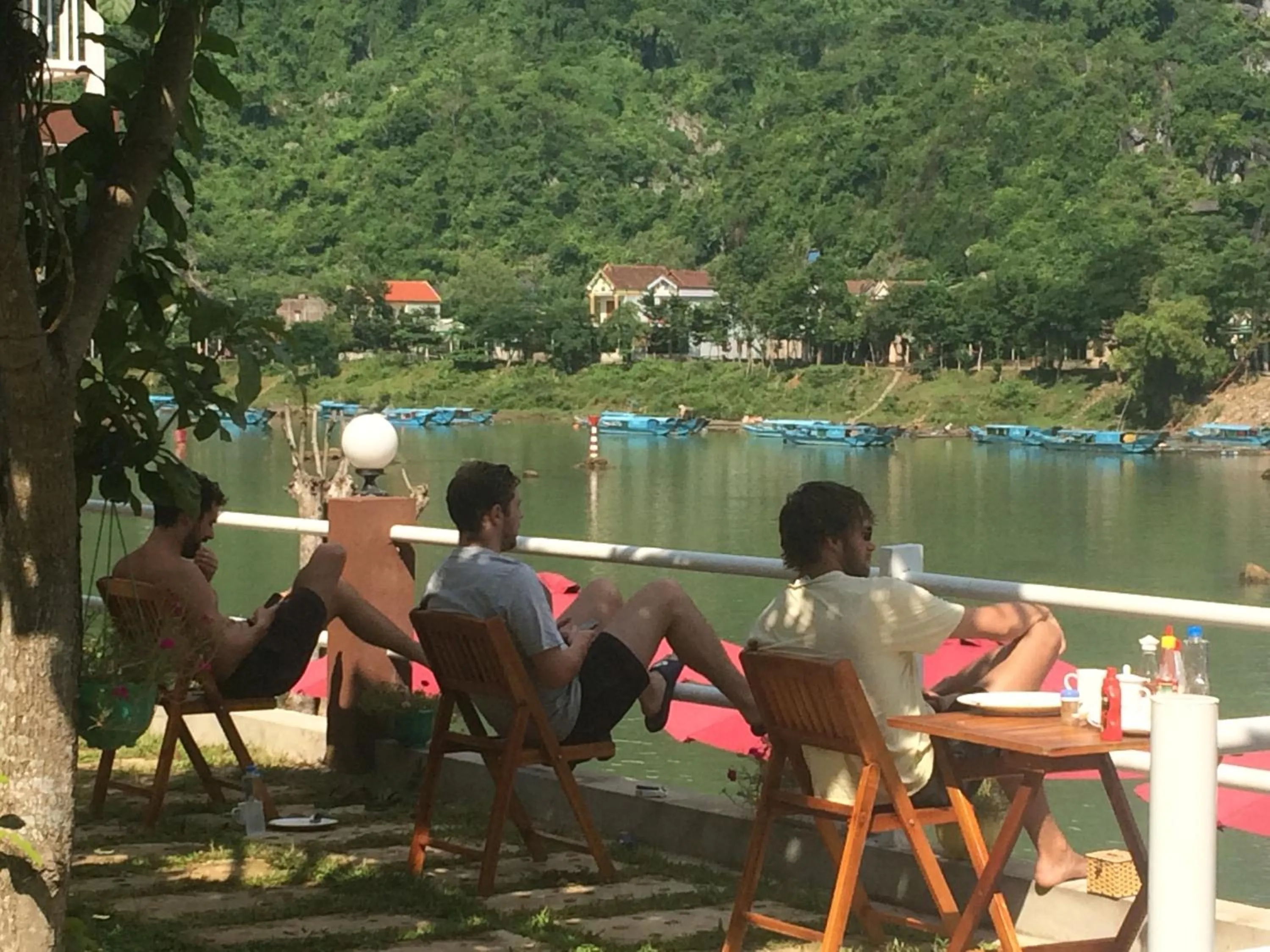 Lake view in Carambola Bungalow