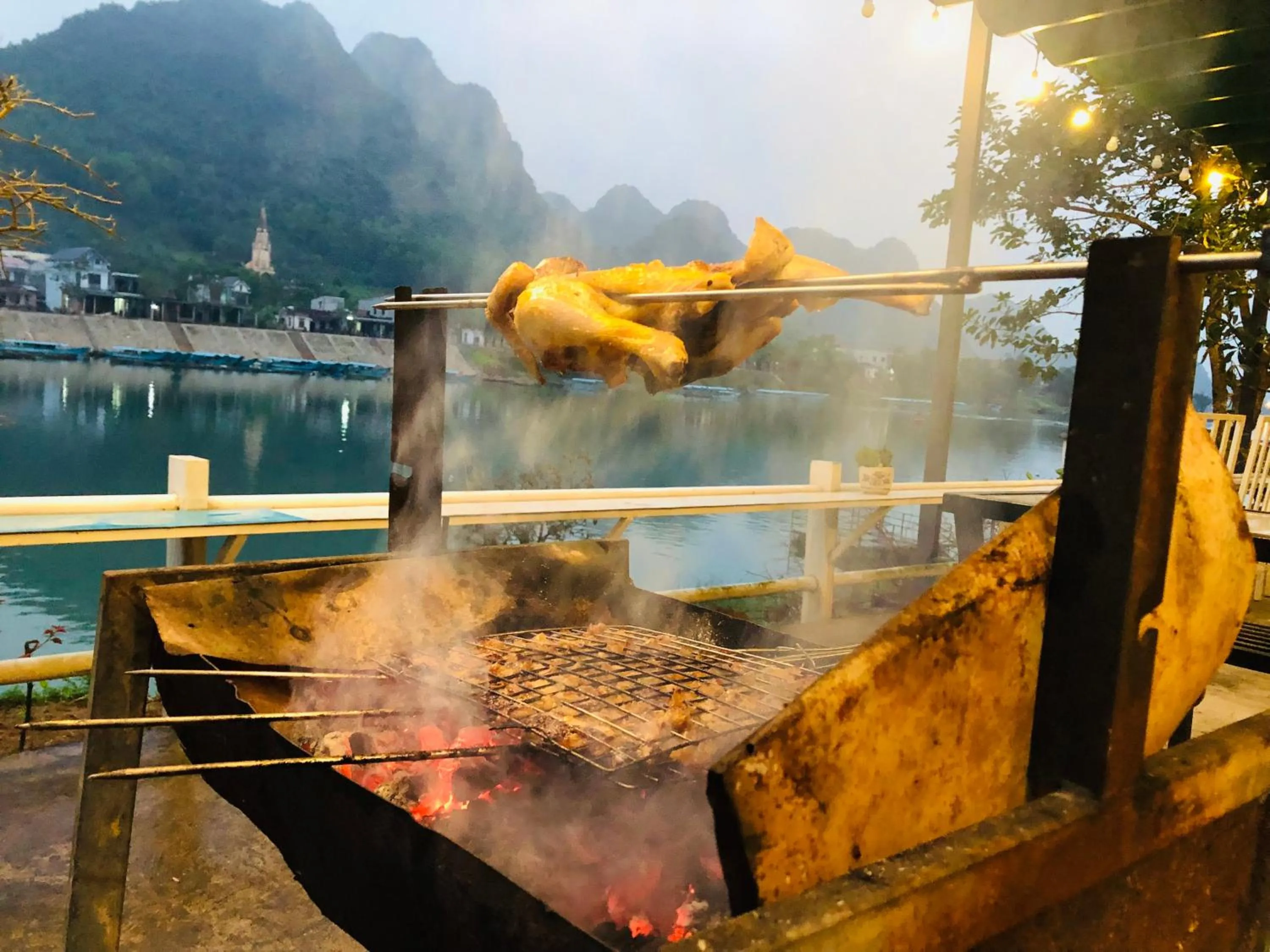 BBQ facilities in Carambola Bungalow
