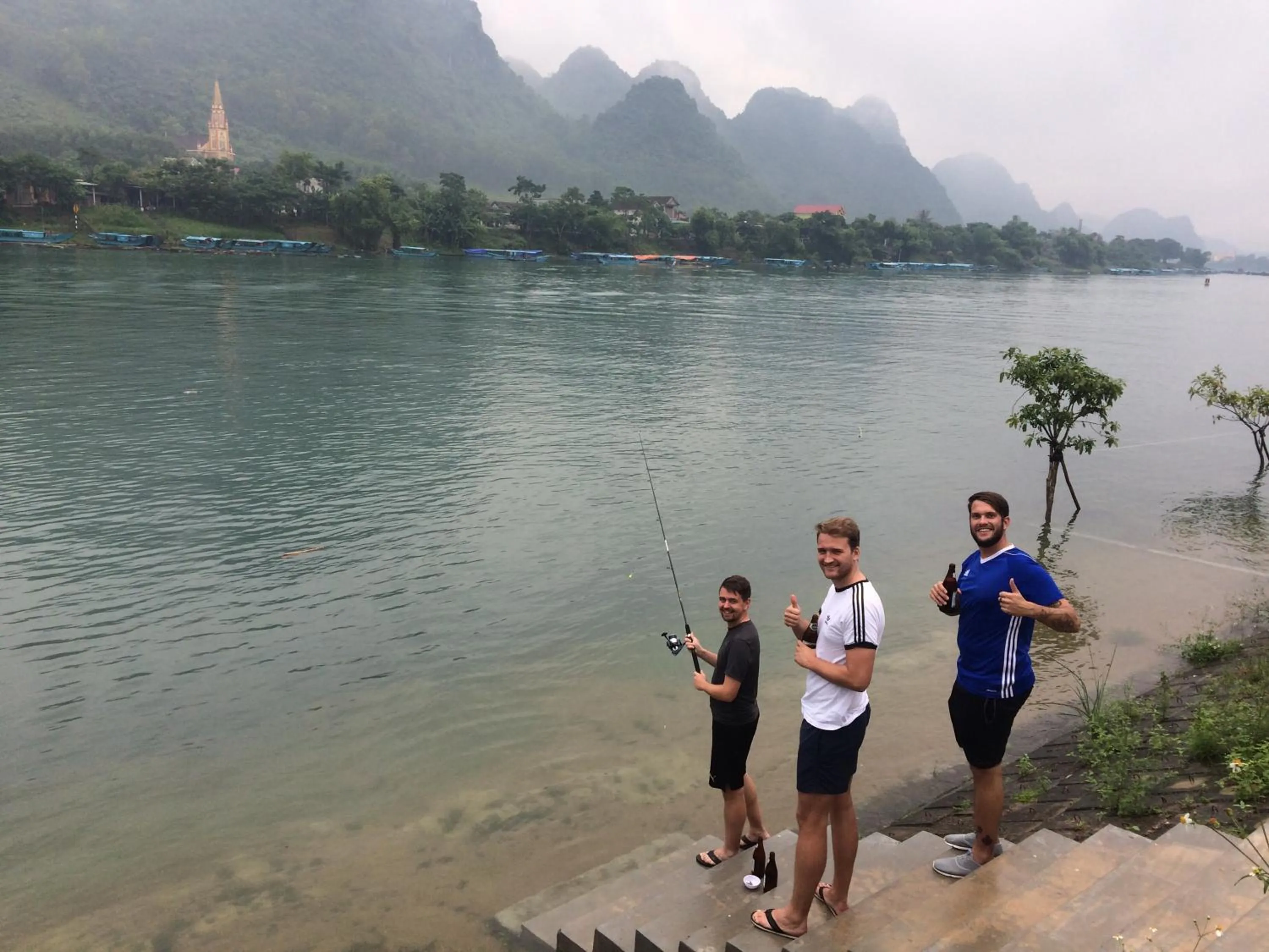 Fishing in Carambola Bungalow
