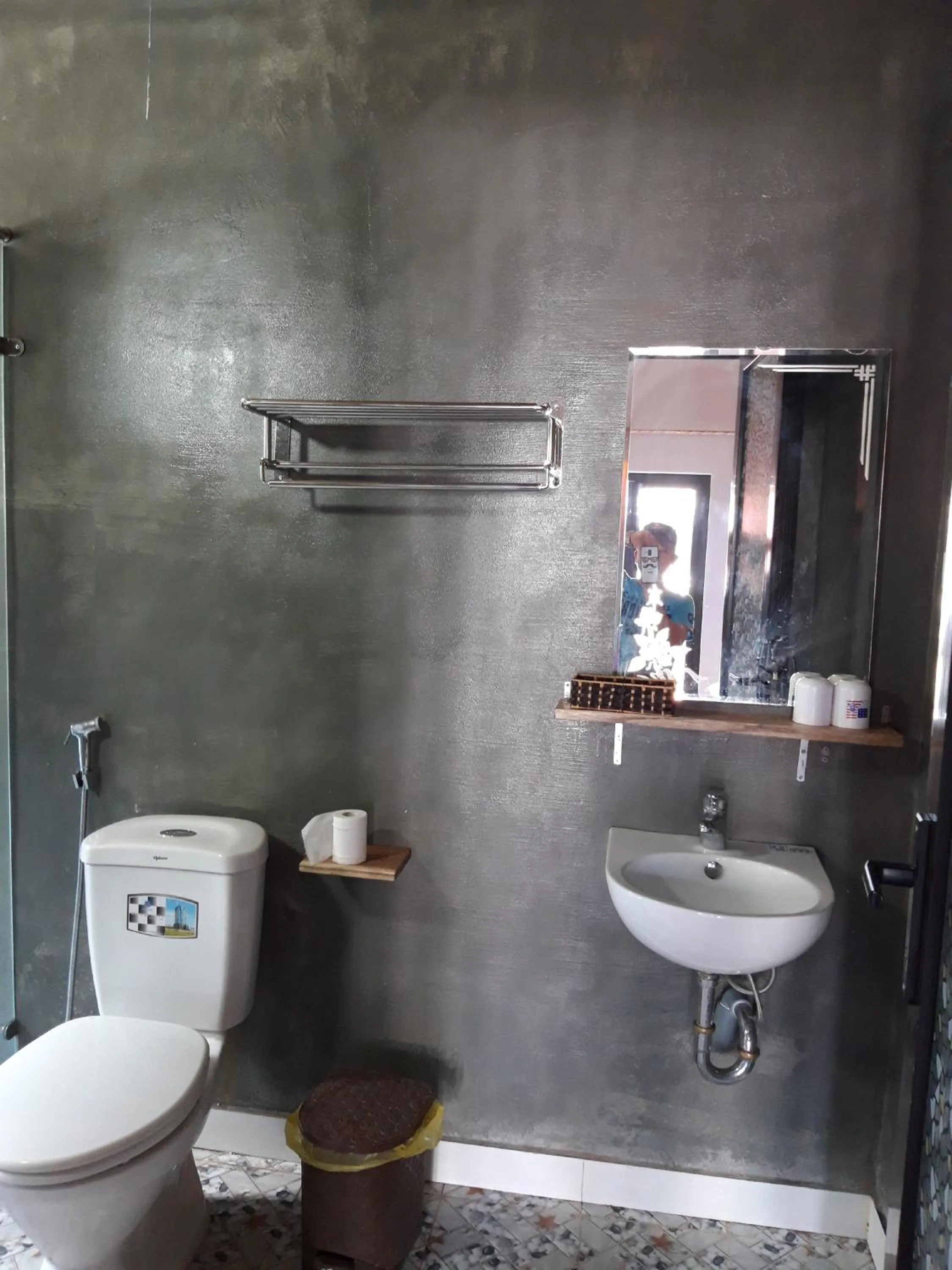 Toilet in Carambola Bungalow