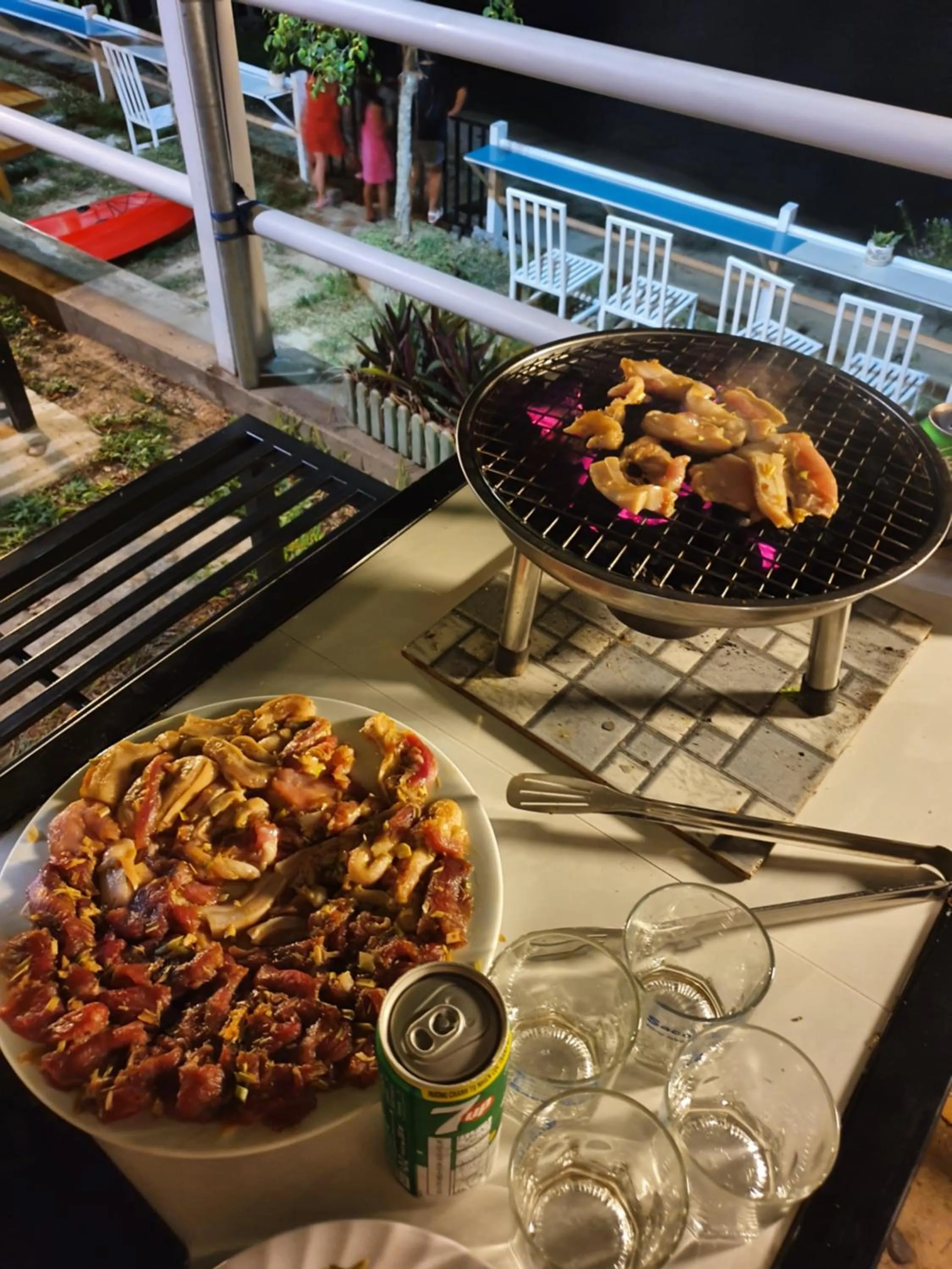 BBQ facilities in Carambola Bungalow