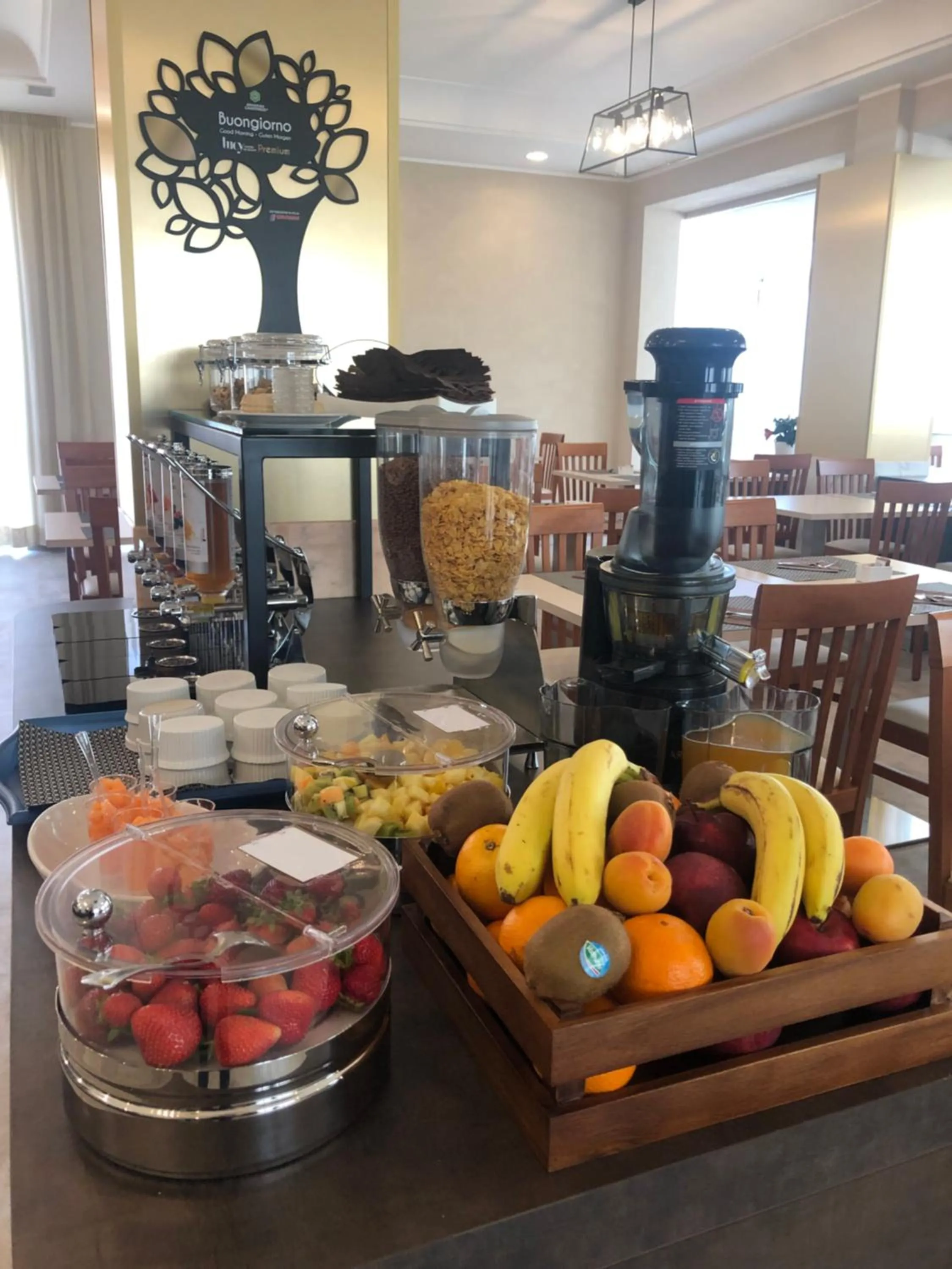 Food close-up in Hotel Rex Rimini