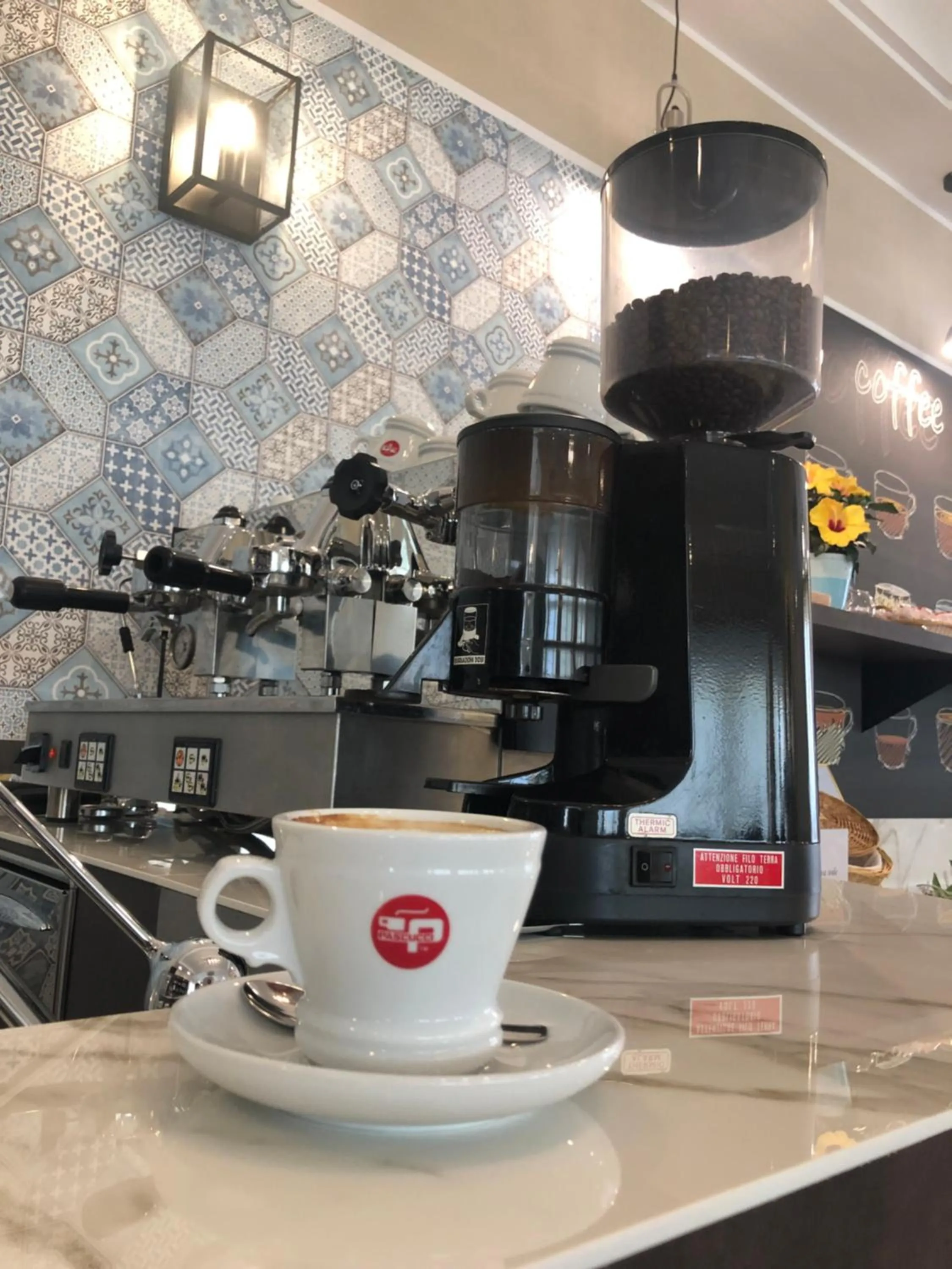 Continental breakfast in Hotel Rex Rimini