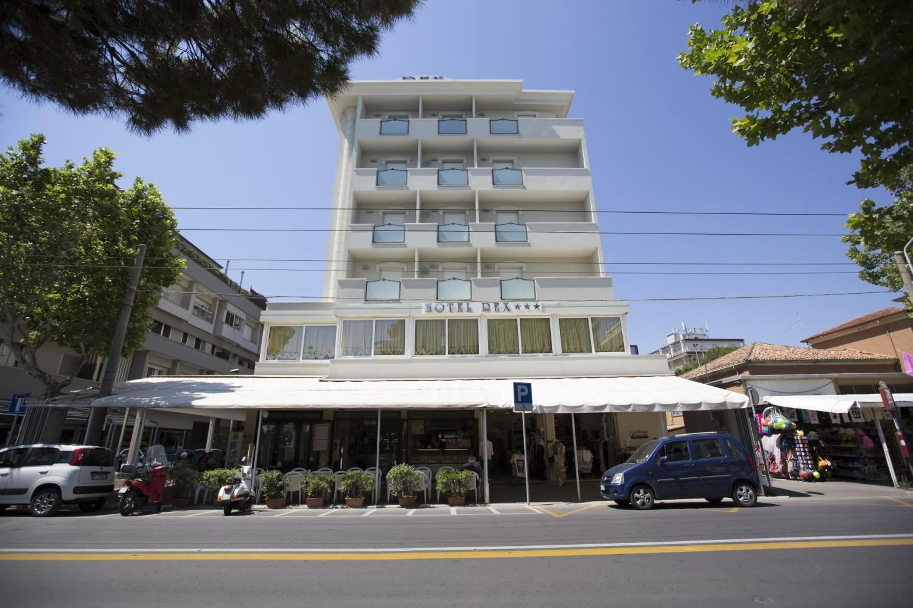 Property building in Hotel Rex Rimini