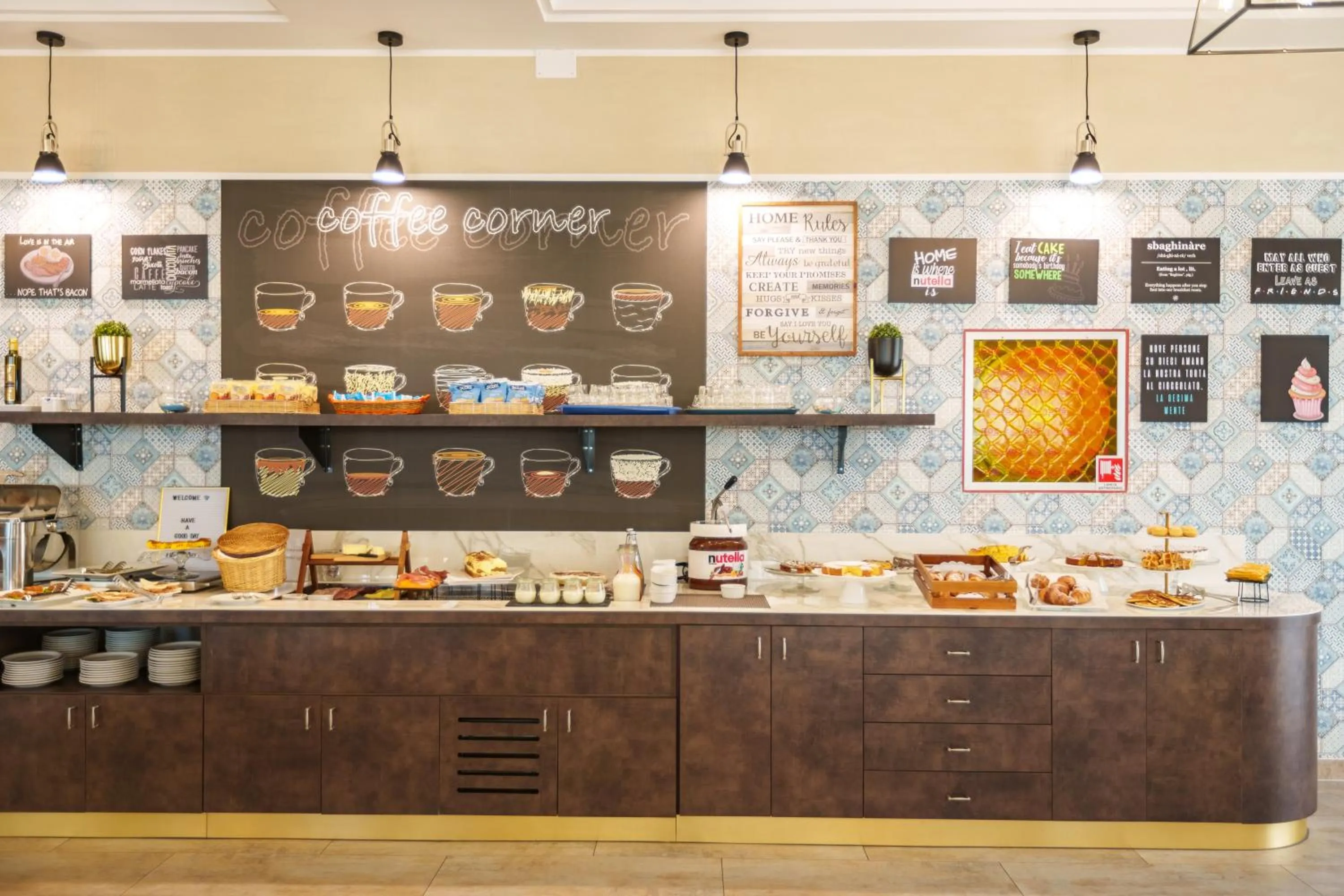 Breakfast in Hotel Rex Rimini