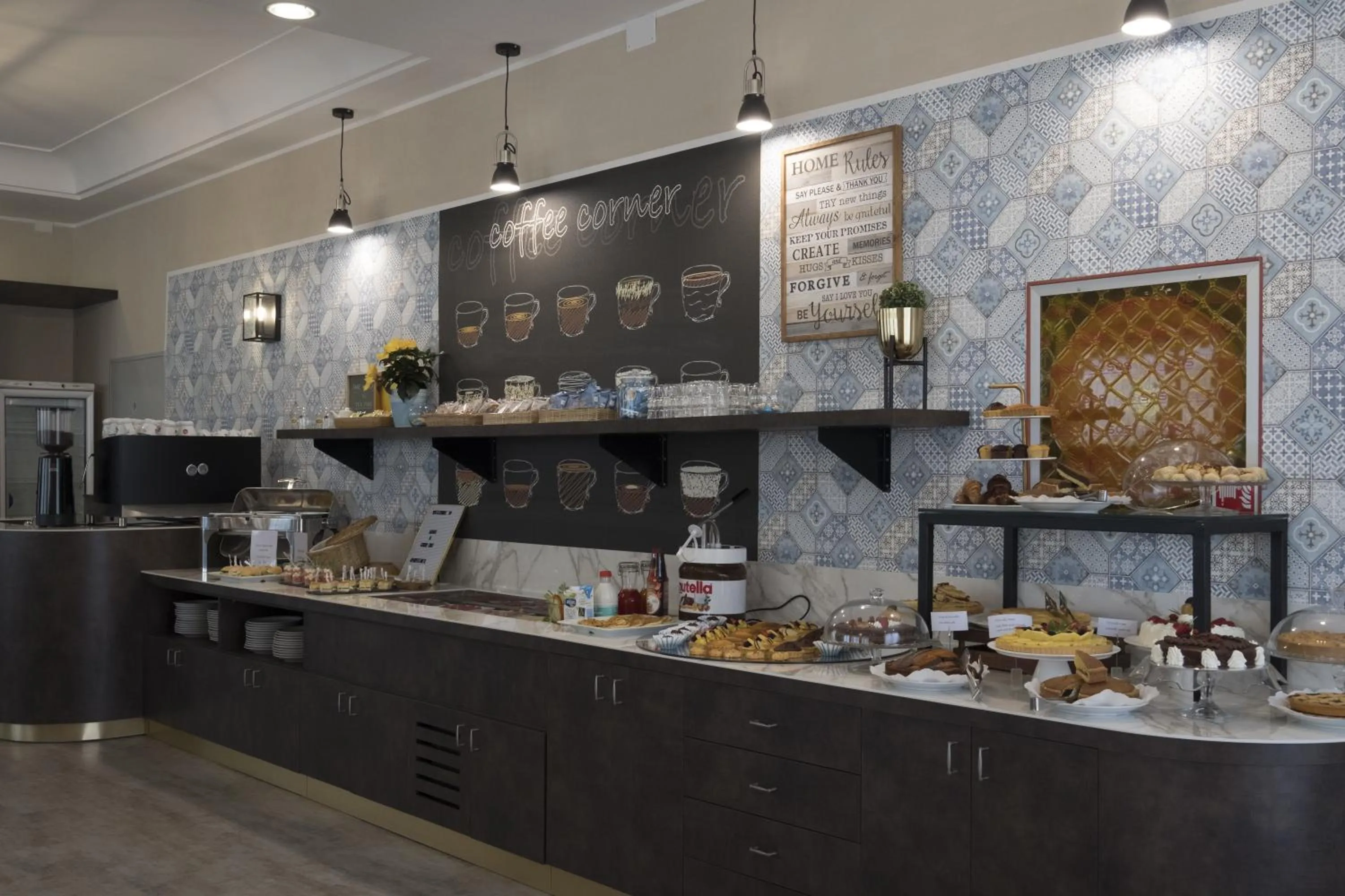 Restaurant/places to eat in Hotel Rex Rimini