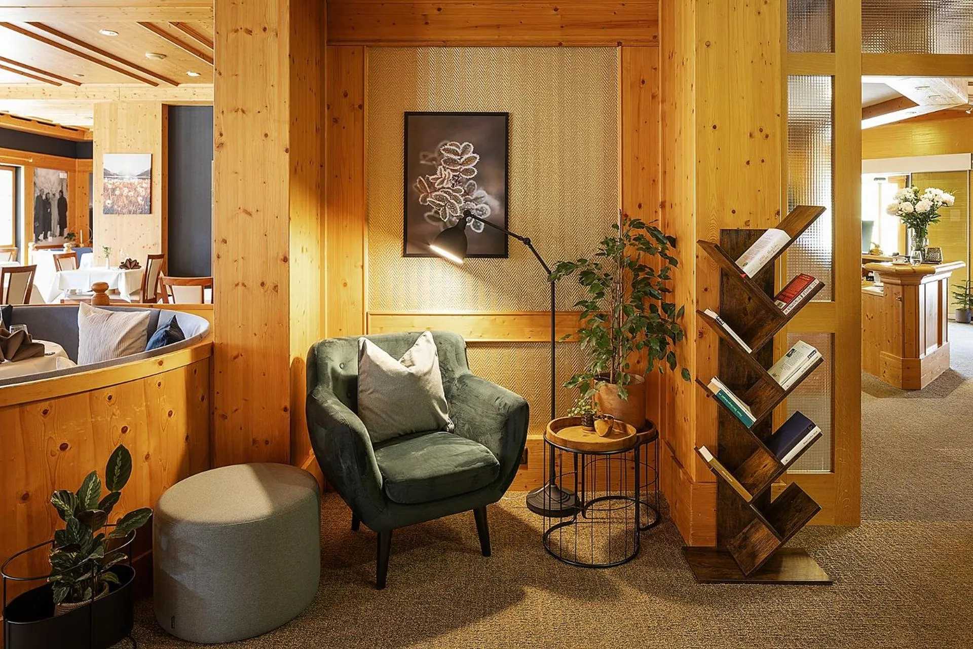 Lobby or reception in Hotel Bodmi