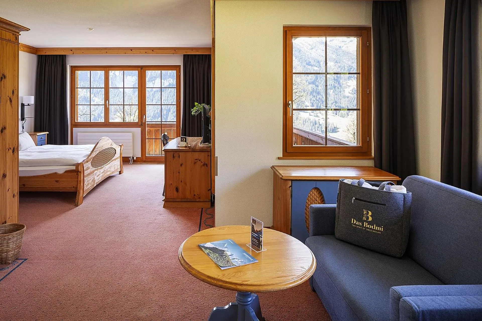 Photo of the whole room, Bed in Hotel Bodmi