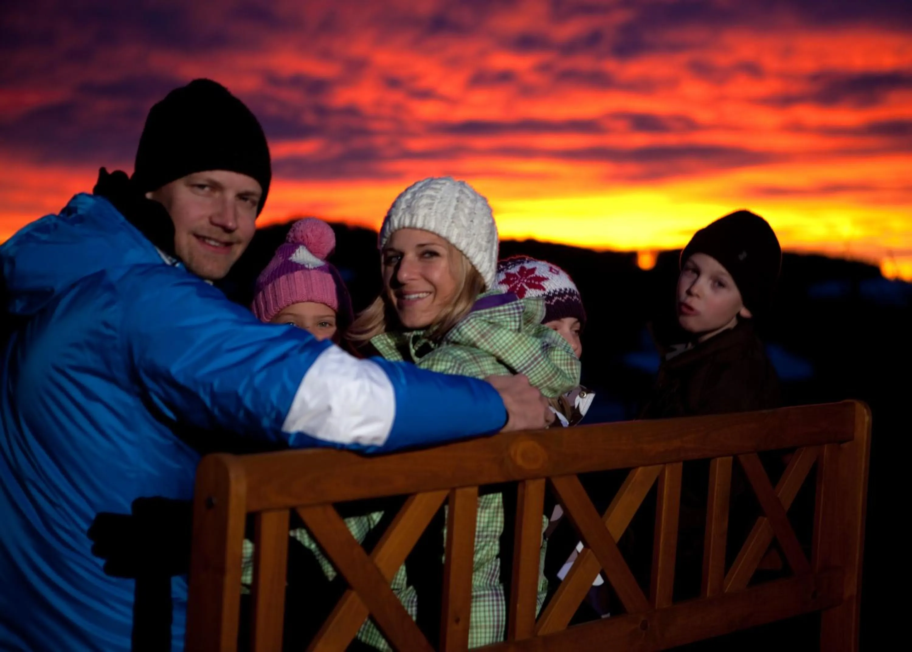 Mountain view in Familienhotel Petschnighof