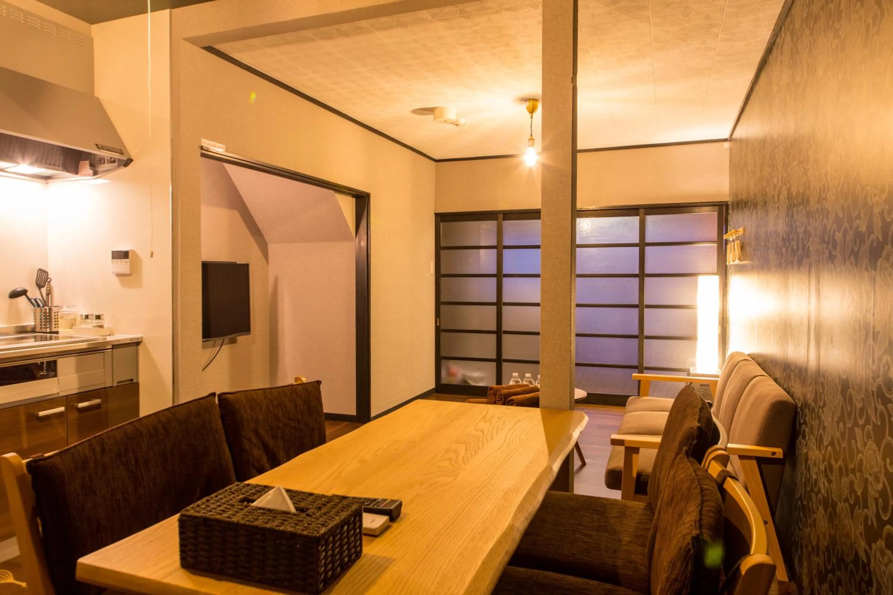 Living room in Kyoto Kyo-Hiiragi 京柊