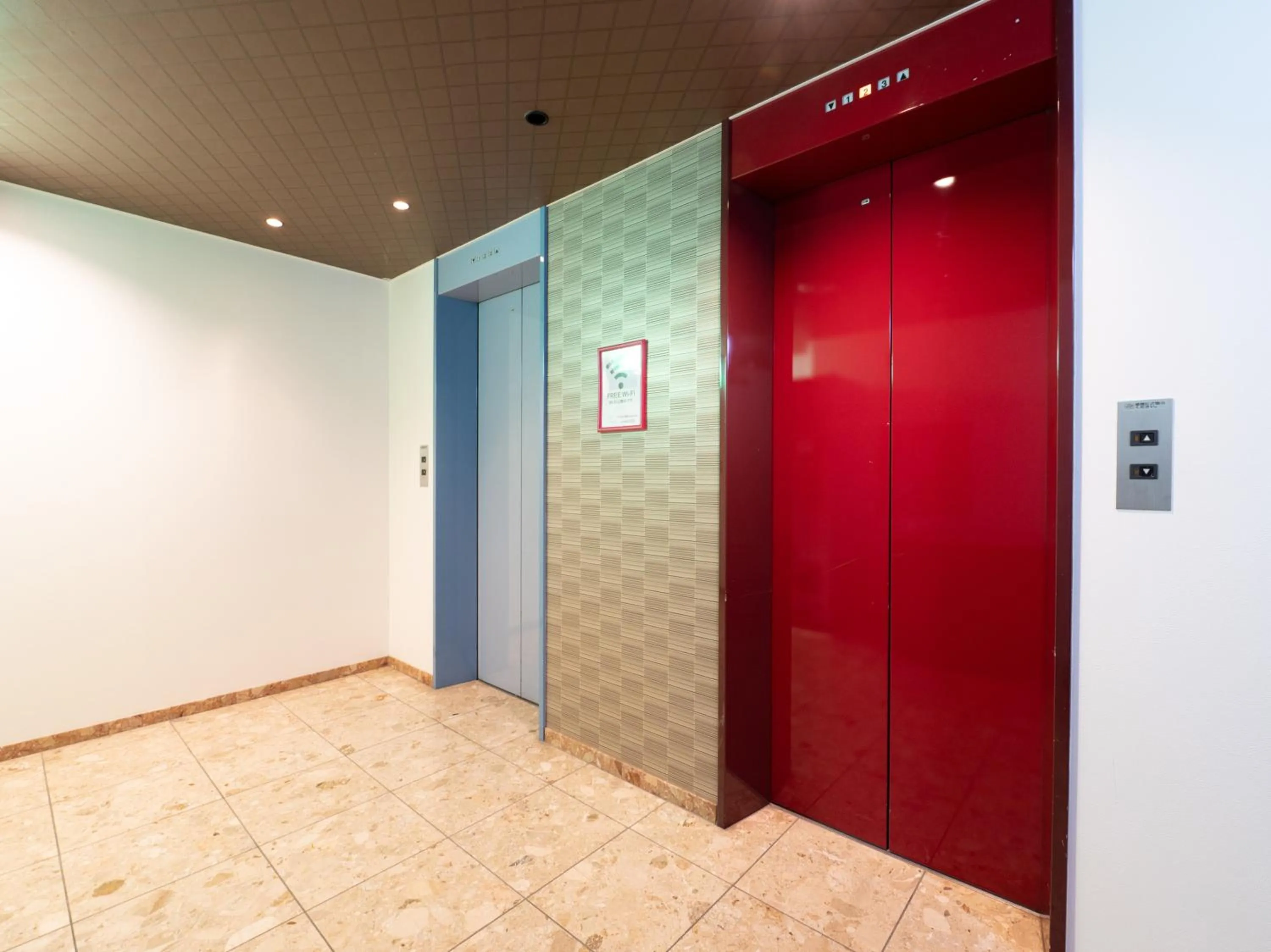 elevator in Tabist Hotel Rakuserina