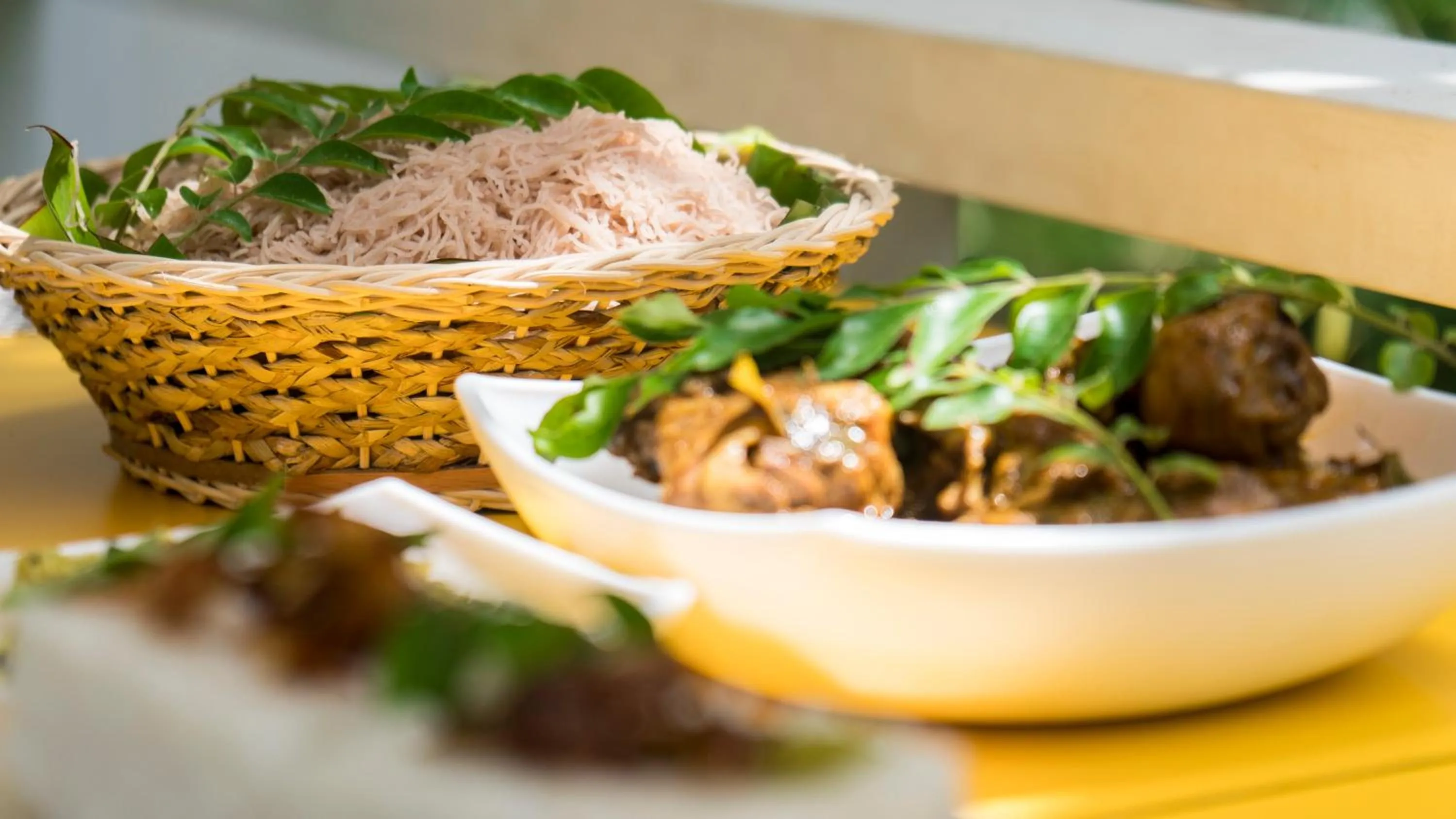 Asian breakfast in 18 Faces with free drop off to Galle Fort by TukTuk