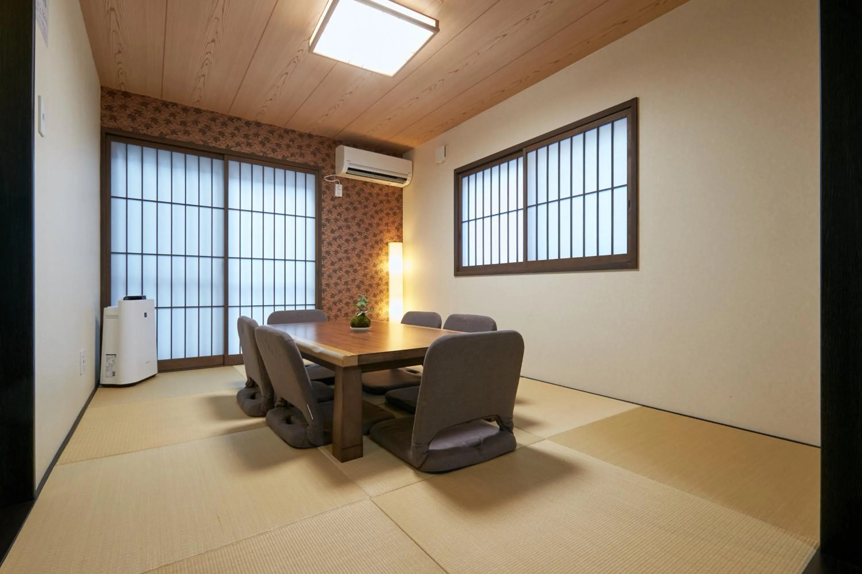Dining area in Kyo no yado BOTAN