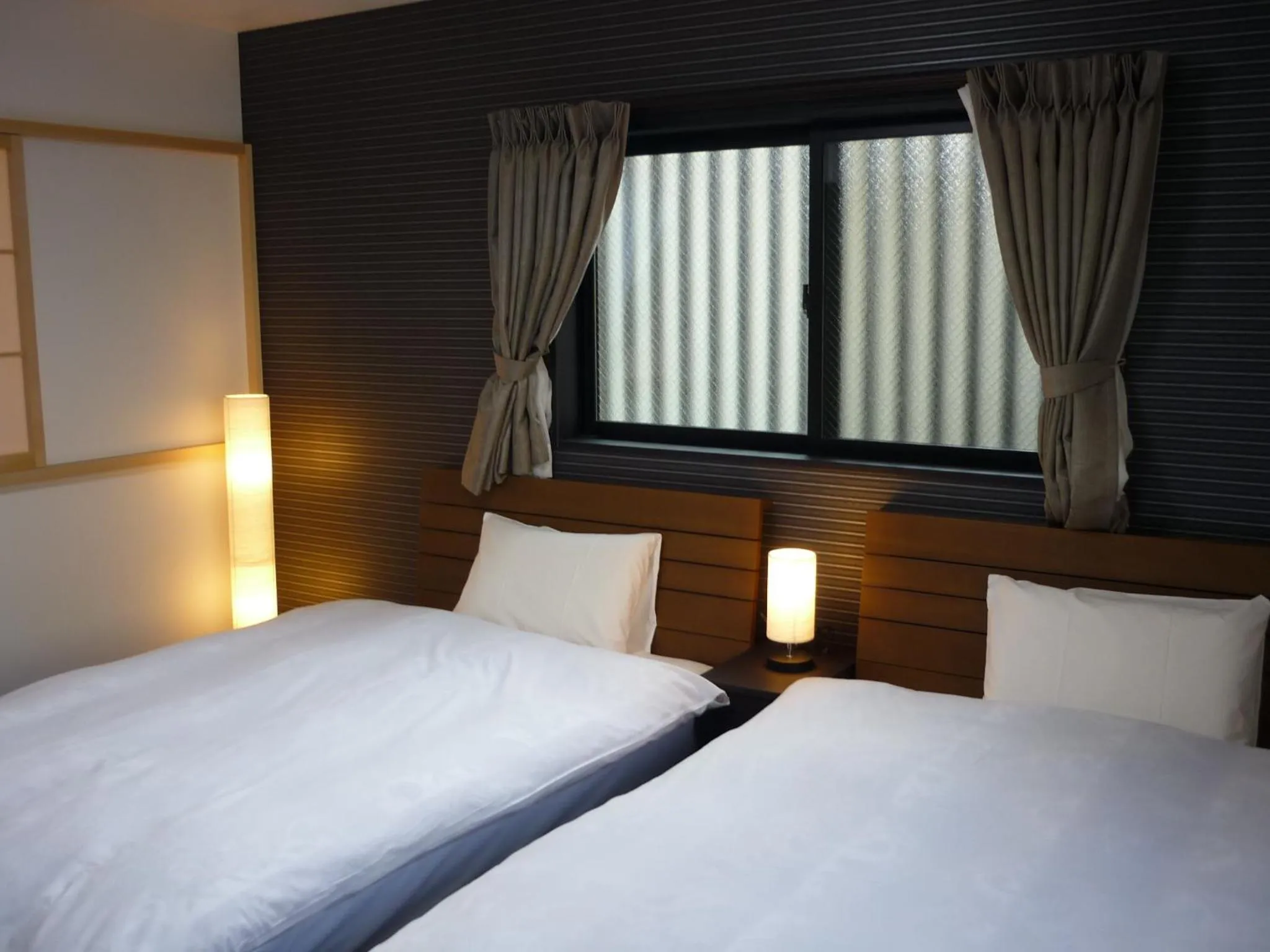 Bed in Kyo no yado BOTAN