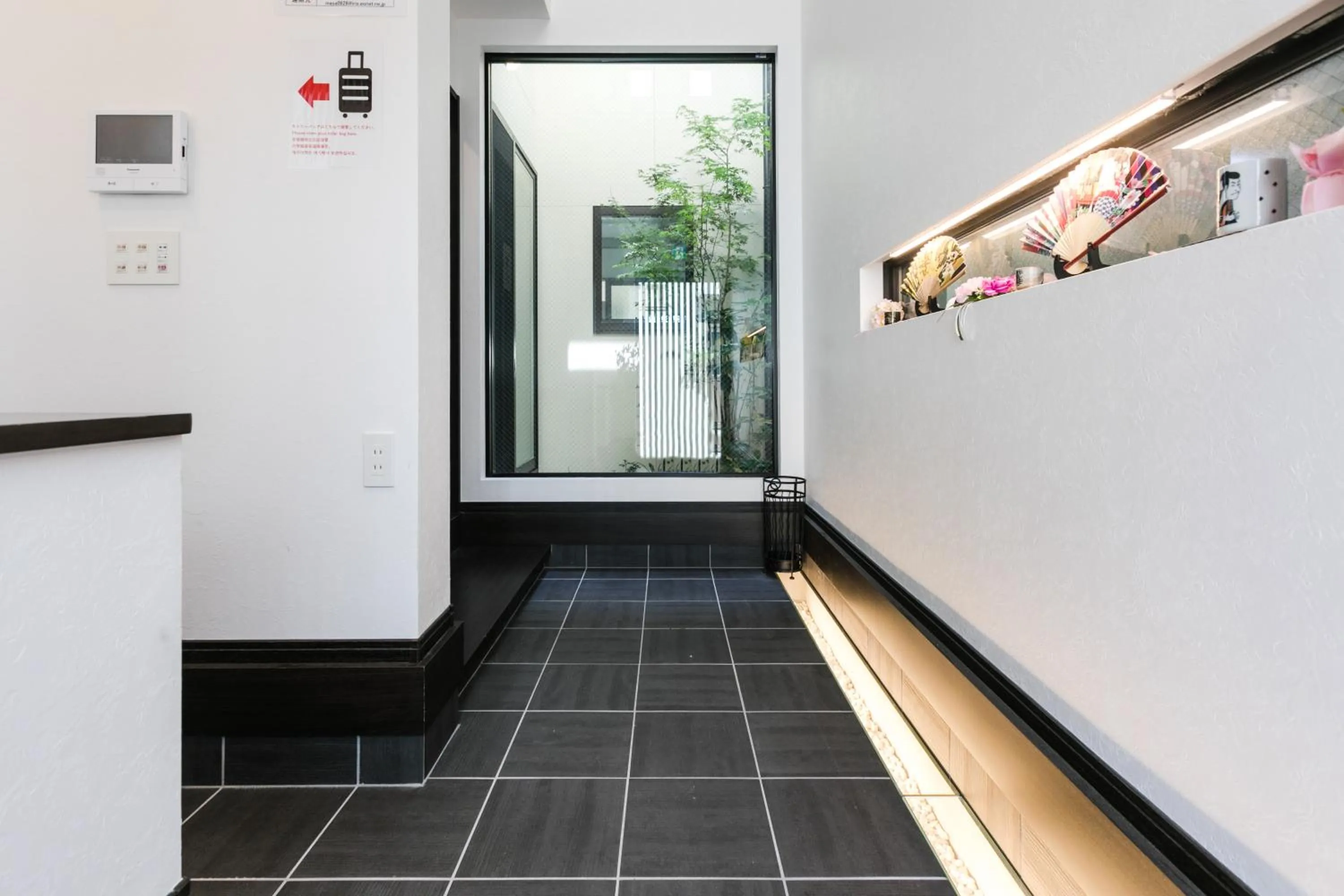 Facade/entrance in Kyo no yado BOTAN