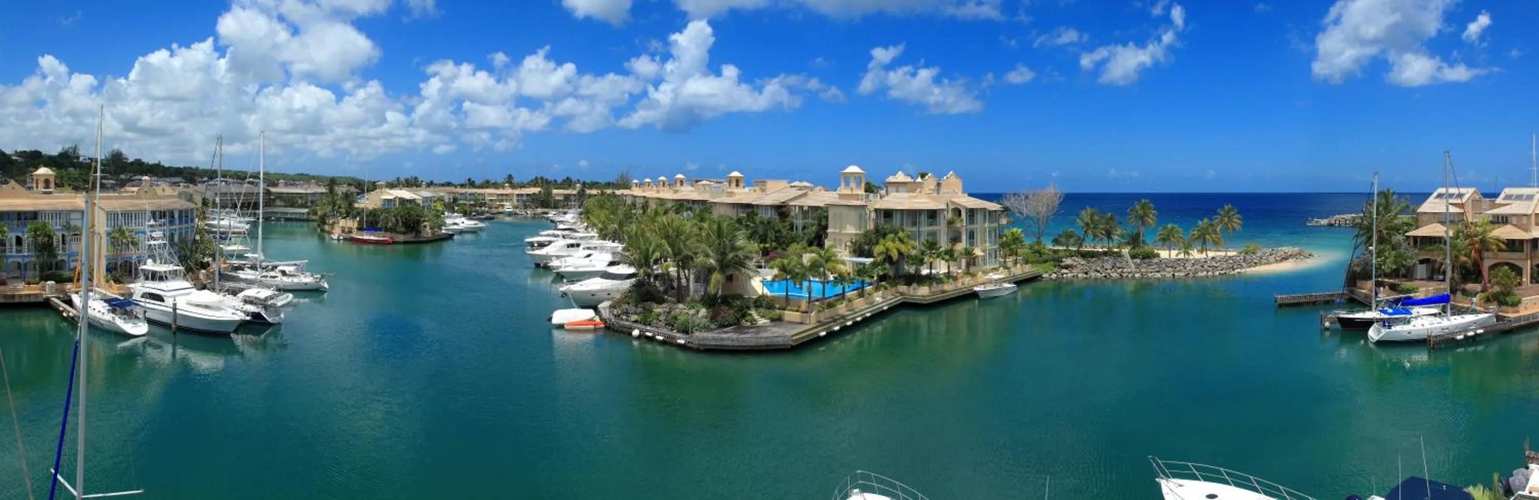 Bird's eye view in Port St. Charles