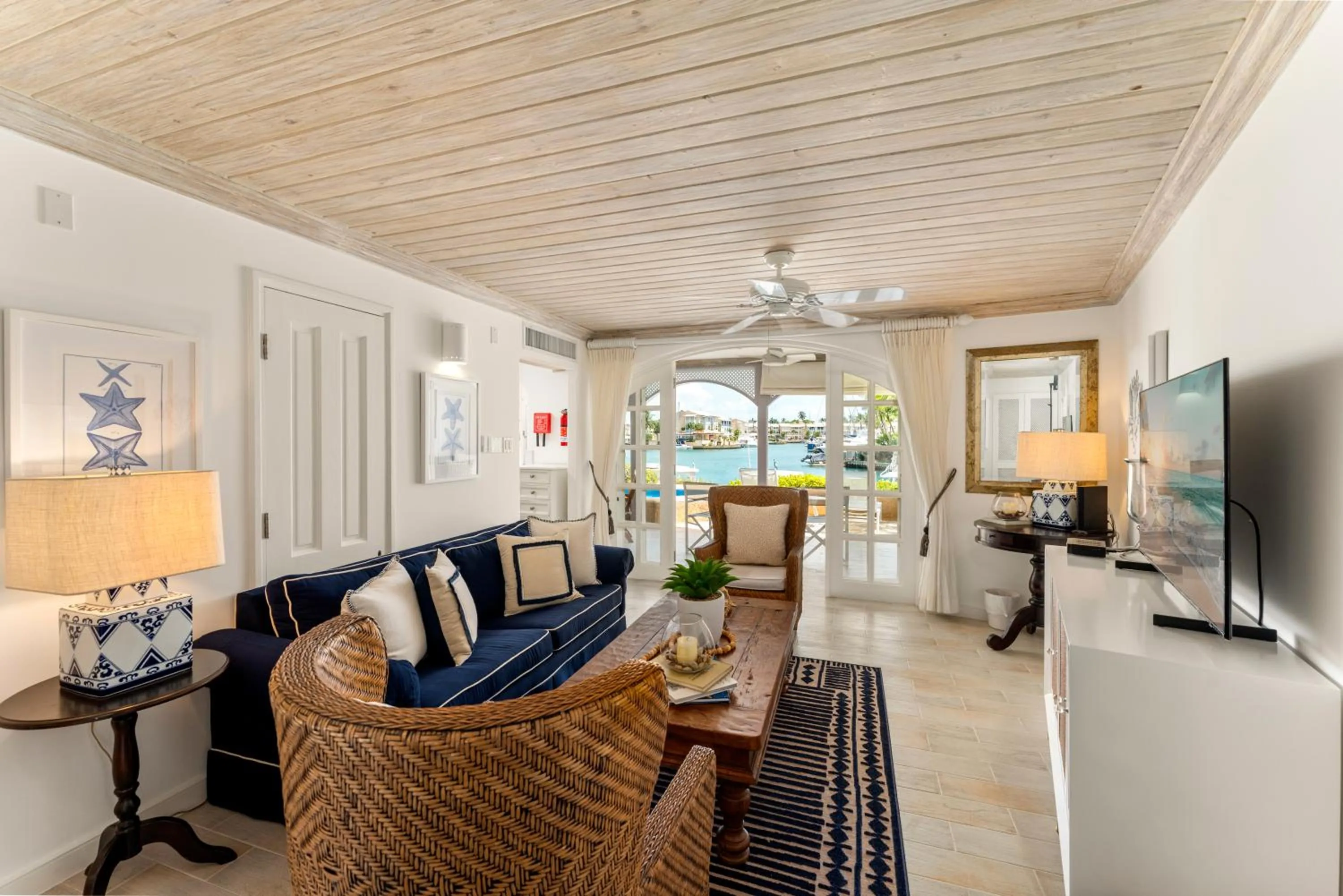 Living room in Port St. Charles