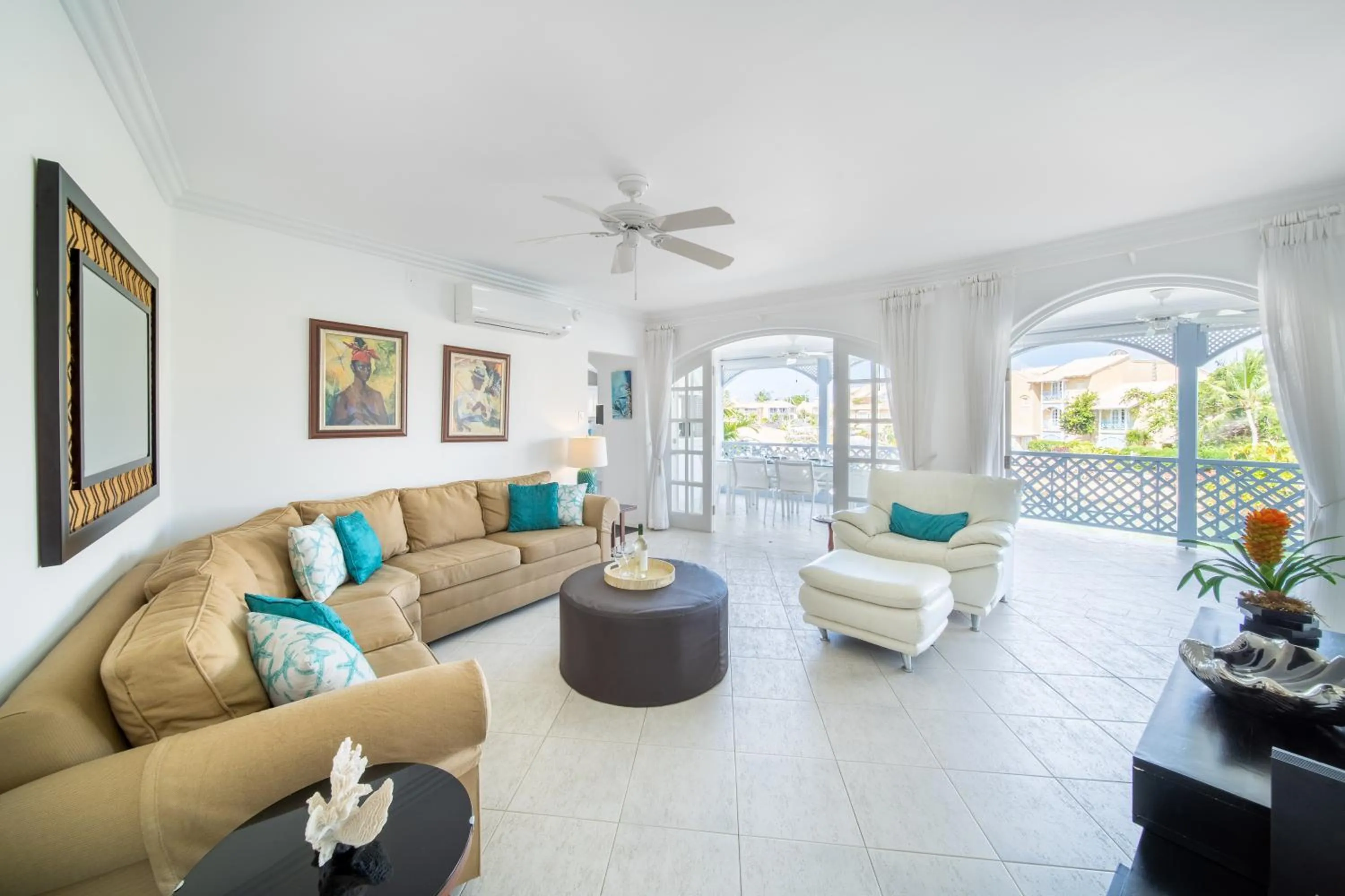 Living room in Port St. Charles