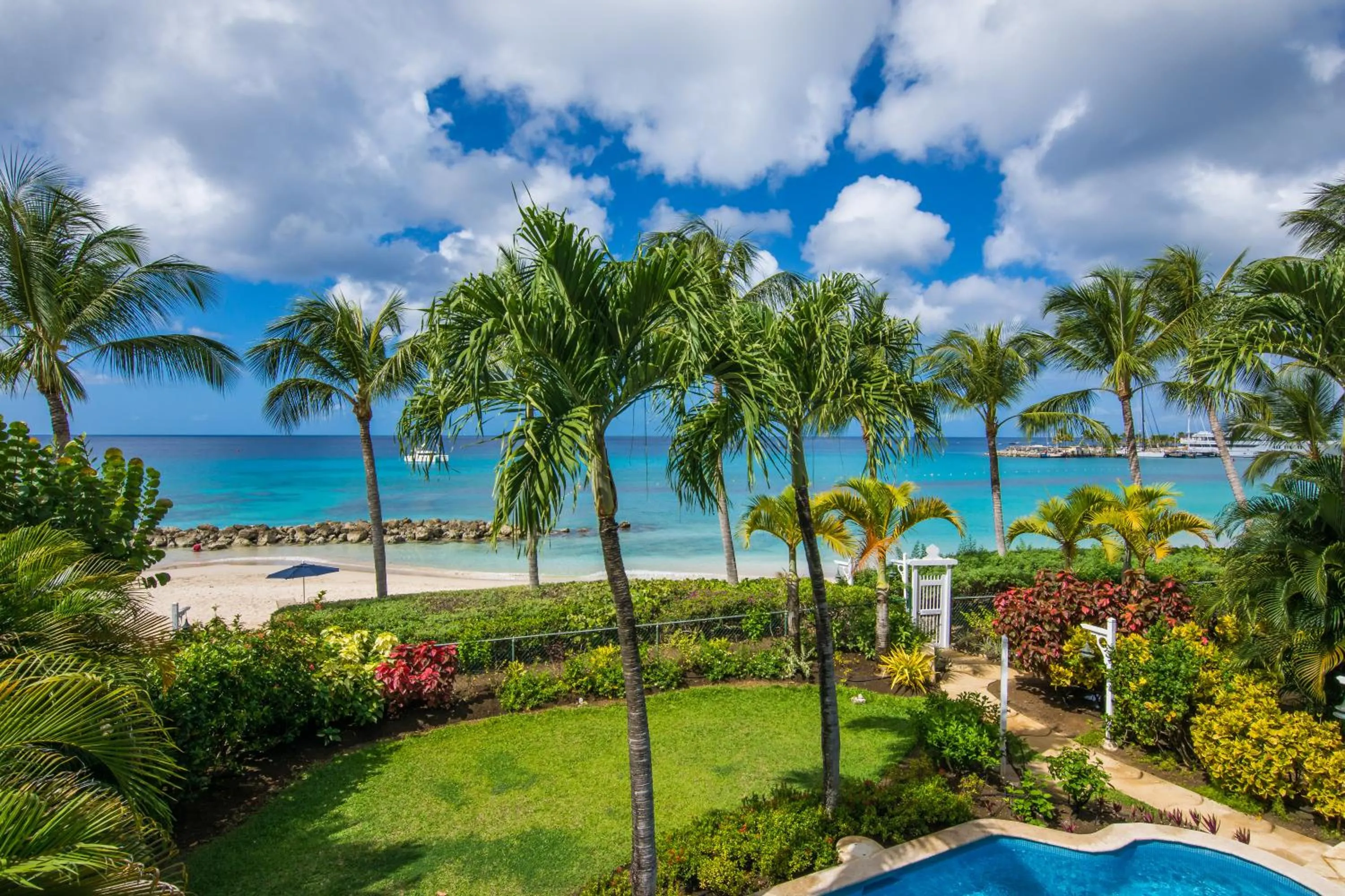 Sea view in Port St. Charles