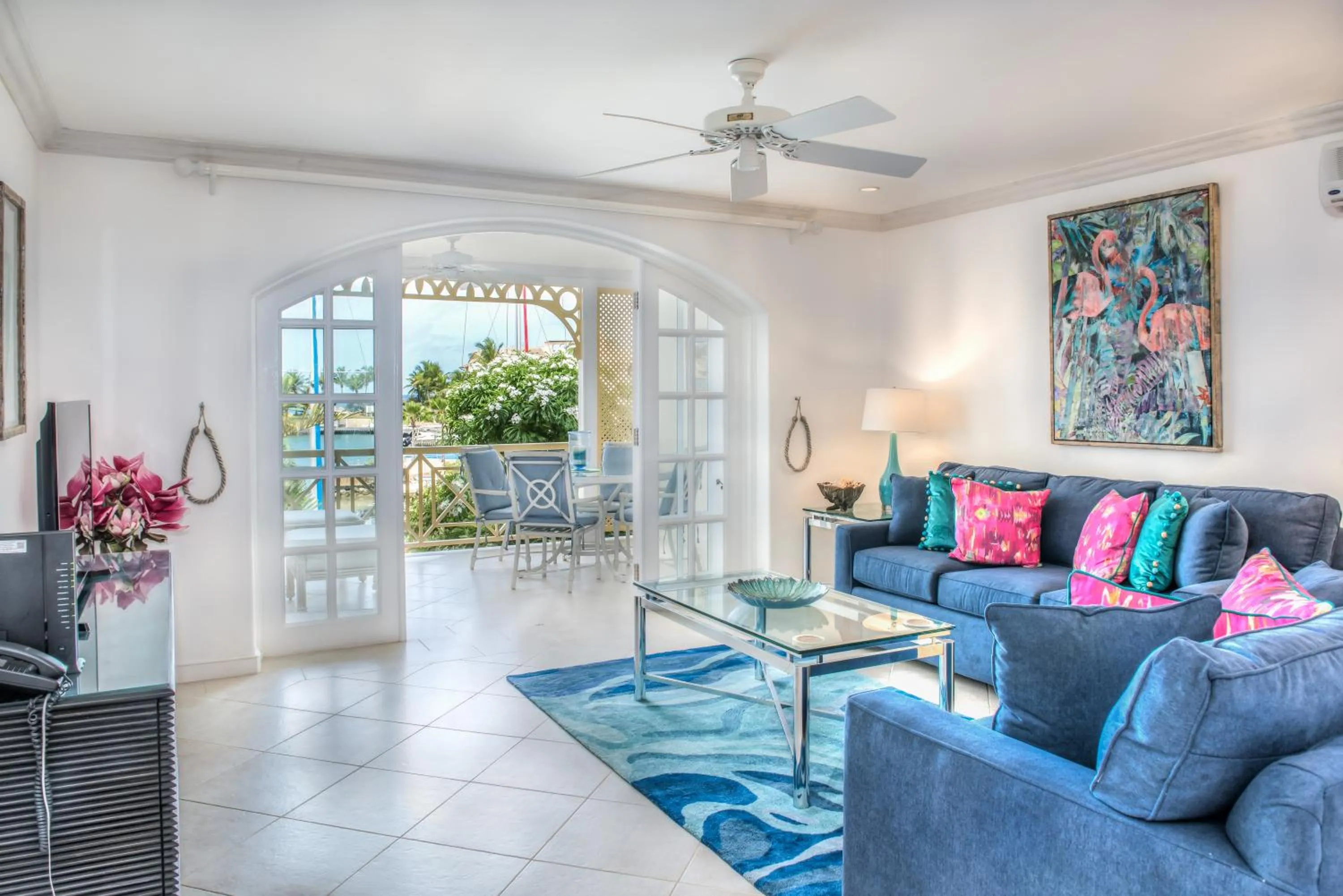 Living room in Port St. Charles