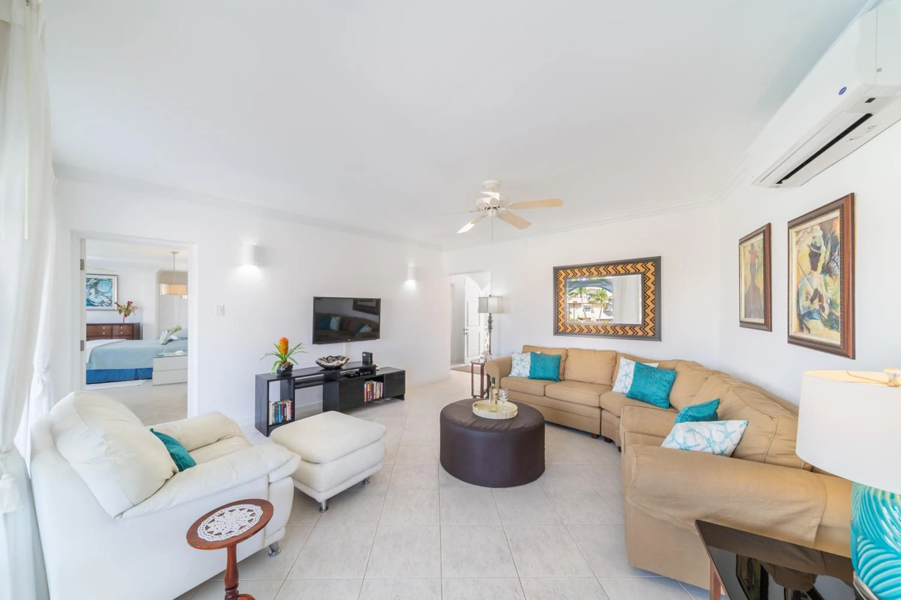Living room in Port St. Charles
