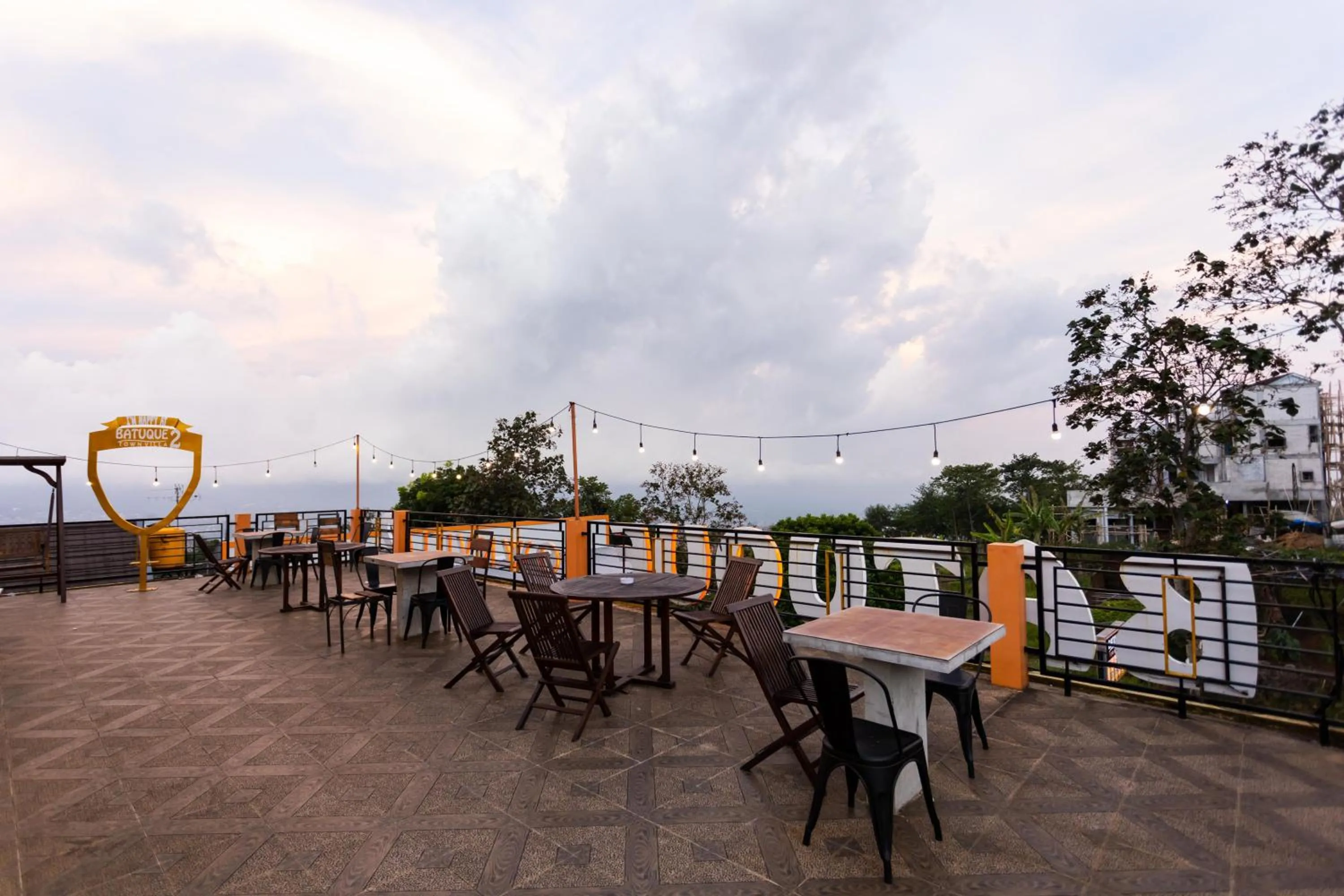 Patio in Batuque Town Villa 2