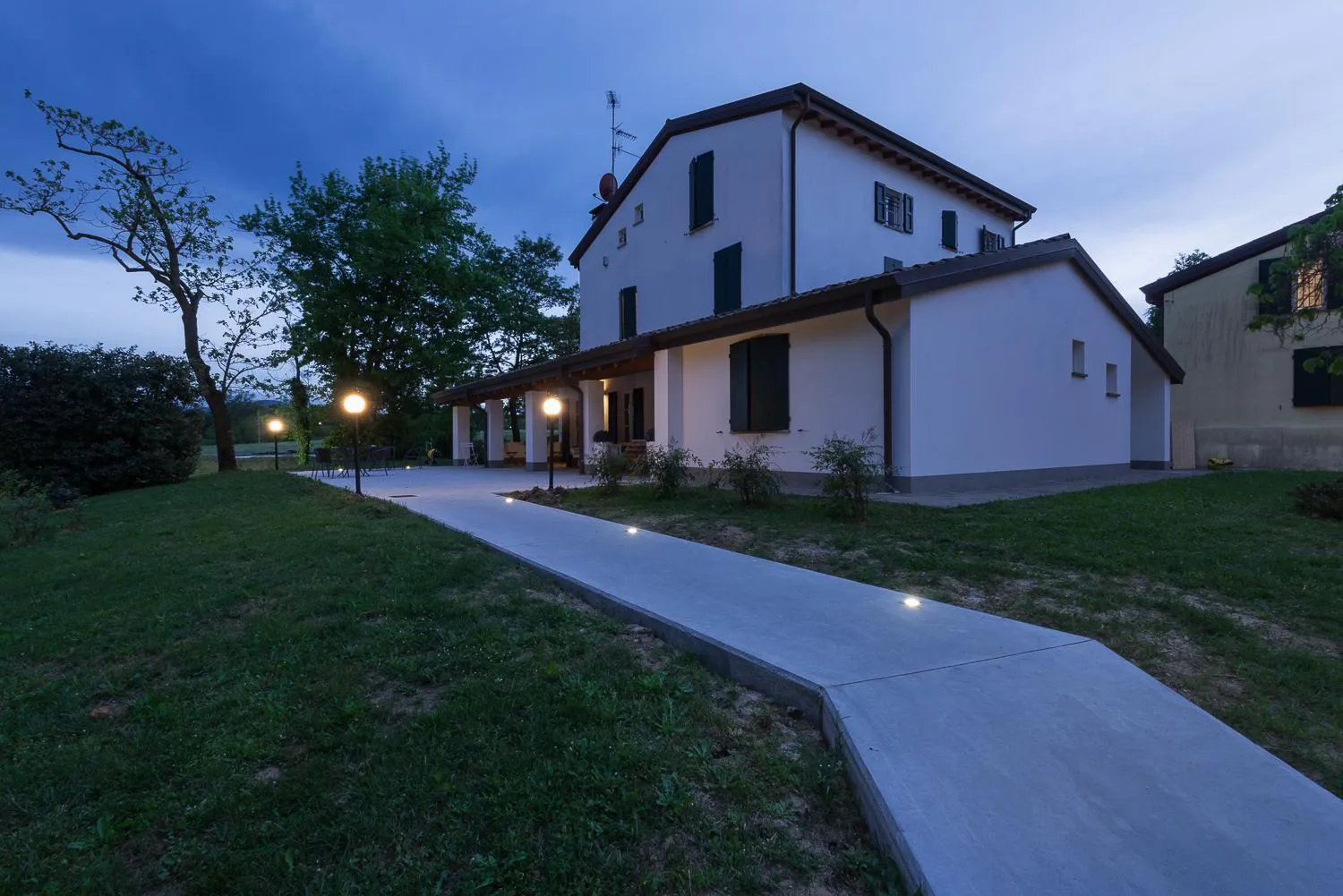 Facade/entrance in Room&Breakfast Villa Angela