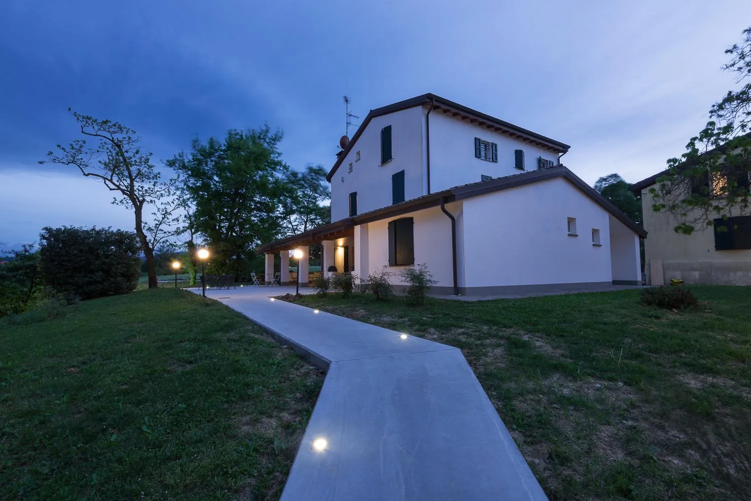 Facade/entrance in Room&Breakfast Villa Angela