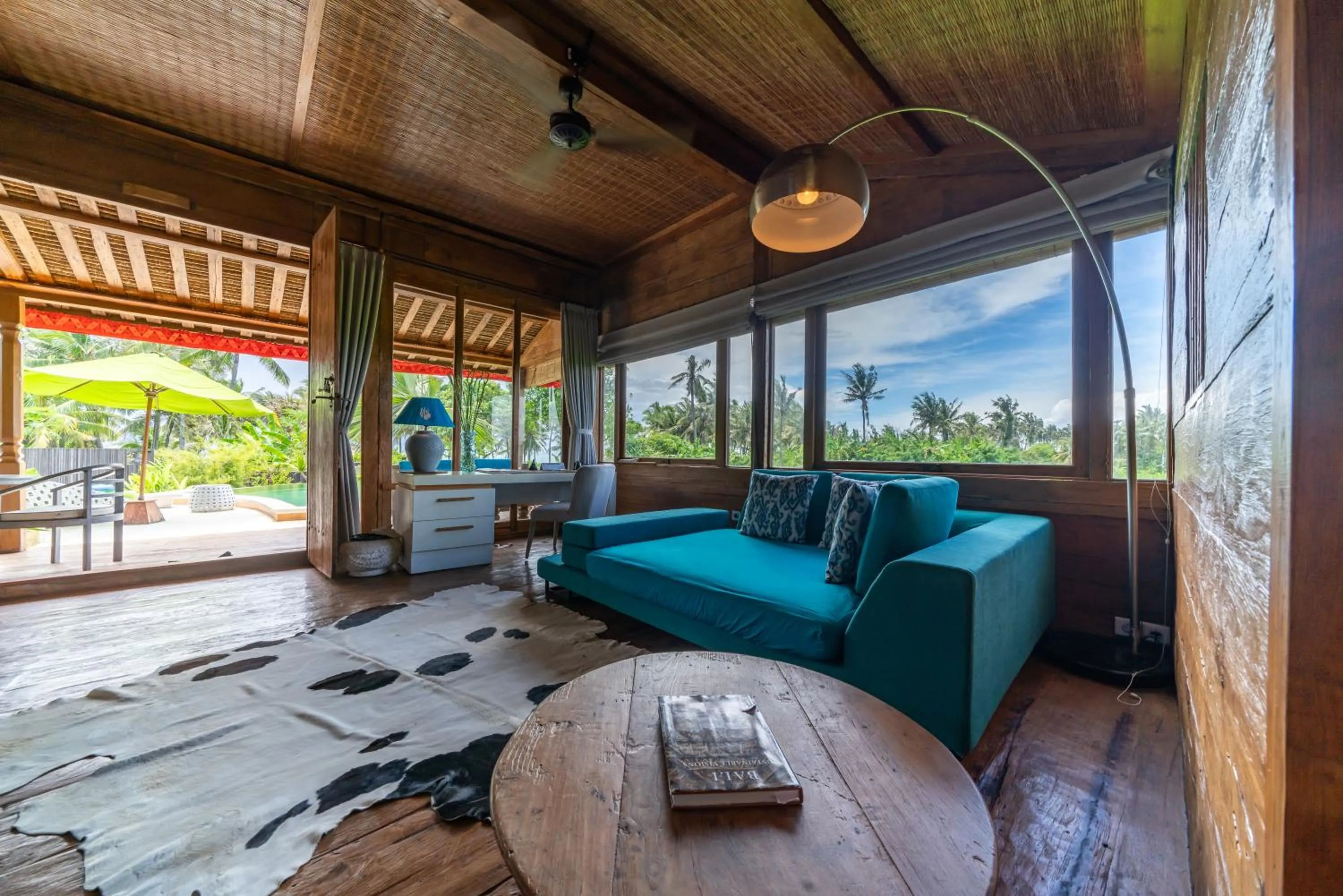Seating area in Sejuk Beach Villas