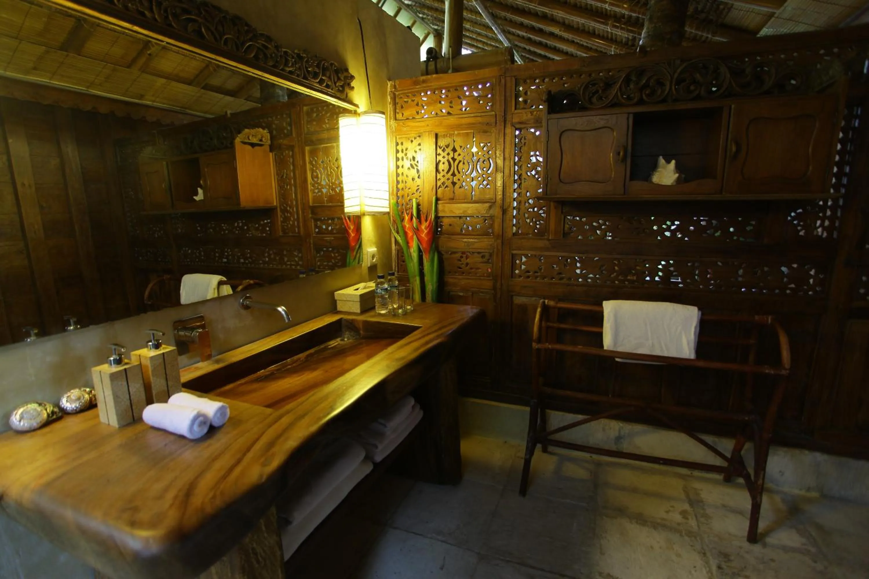 Bathroom in Sejuk Beach Villas