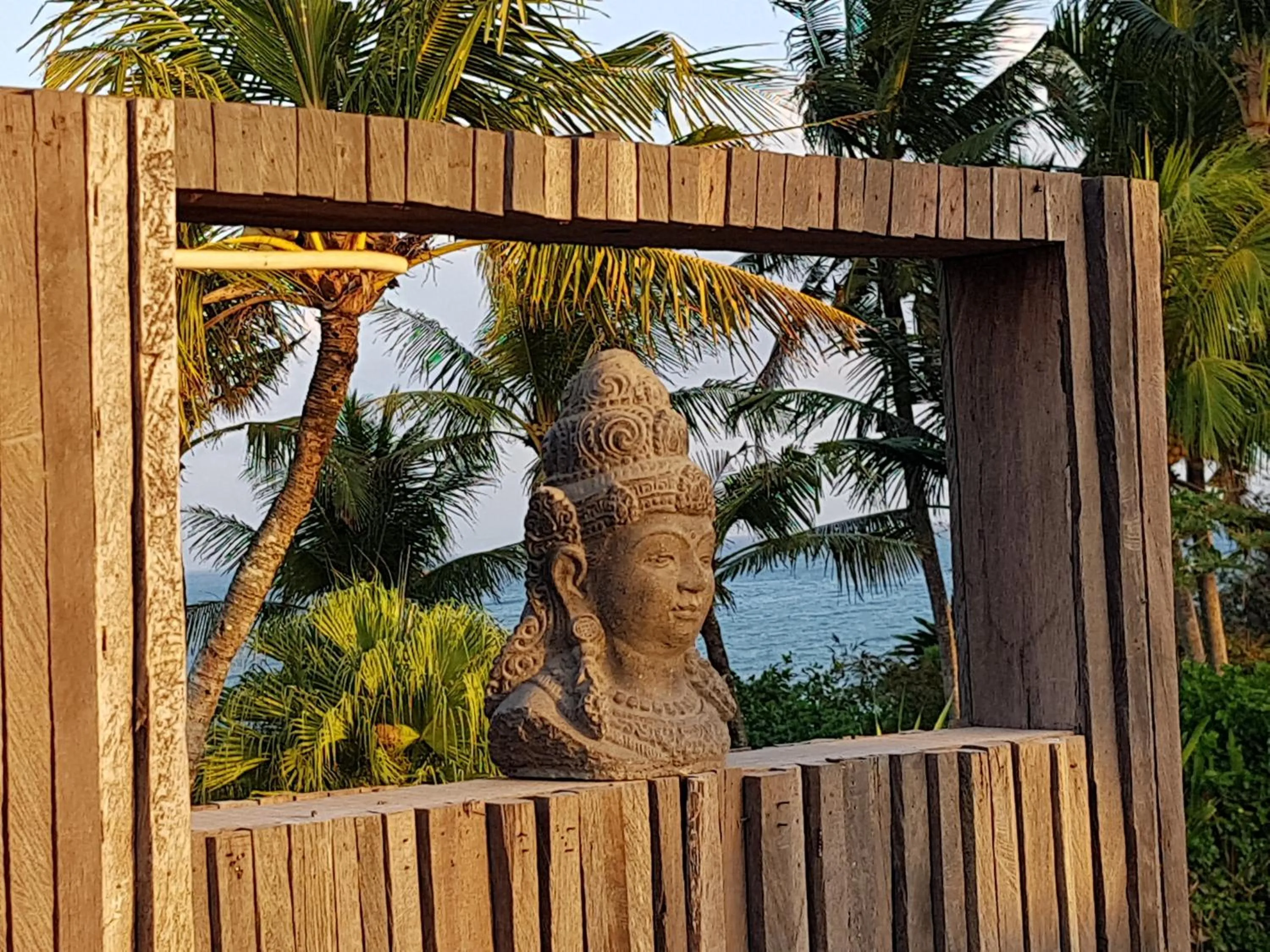 Balcony/Terrace in Sejuk Beach Villas