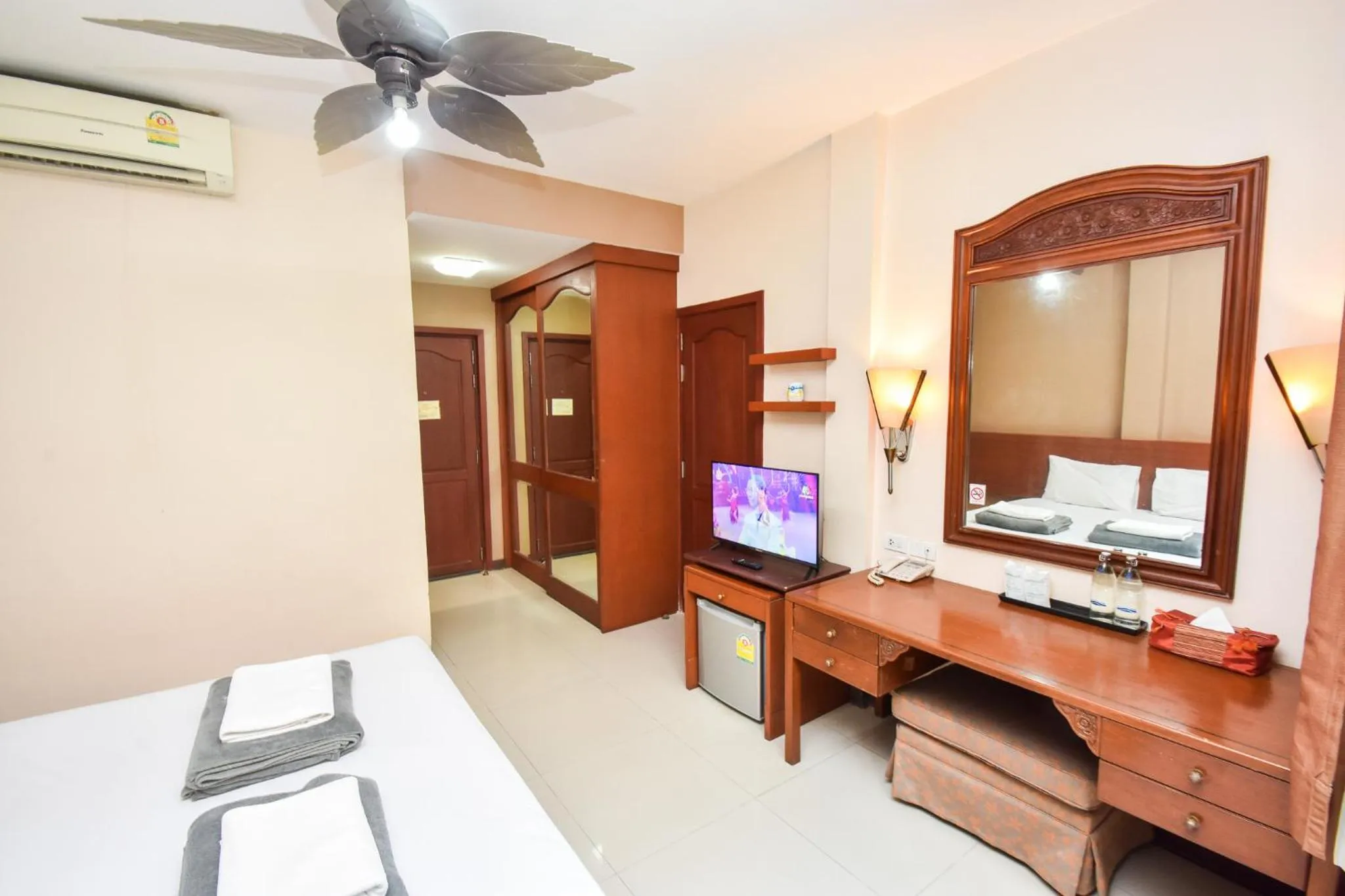 Bed in Piman Garden Boutique Hotel